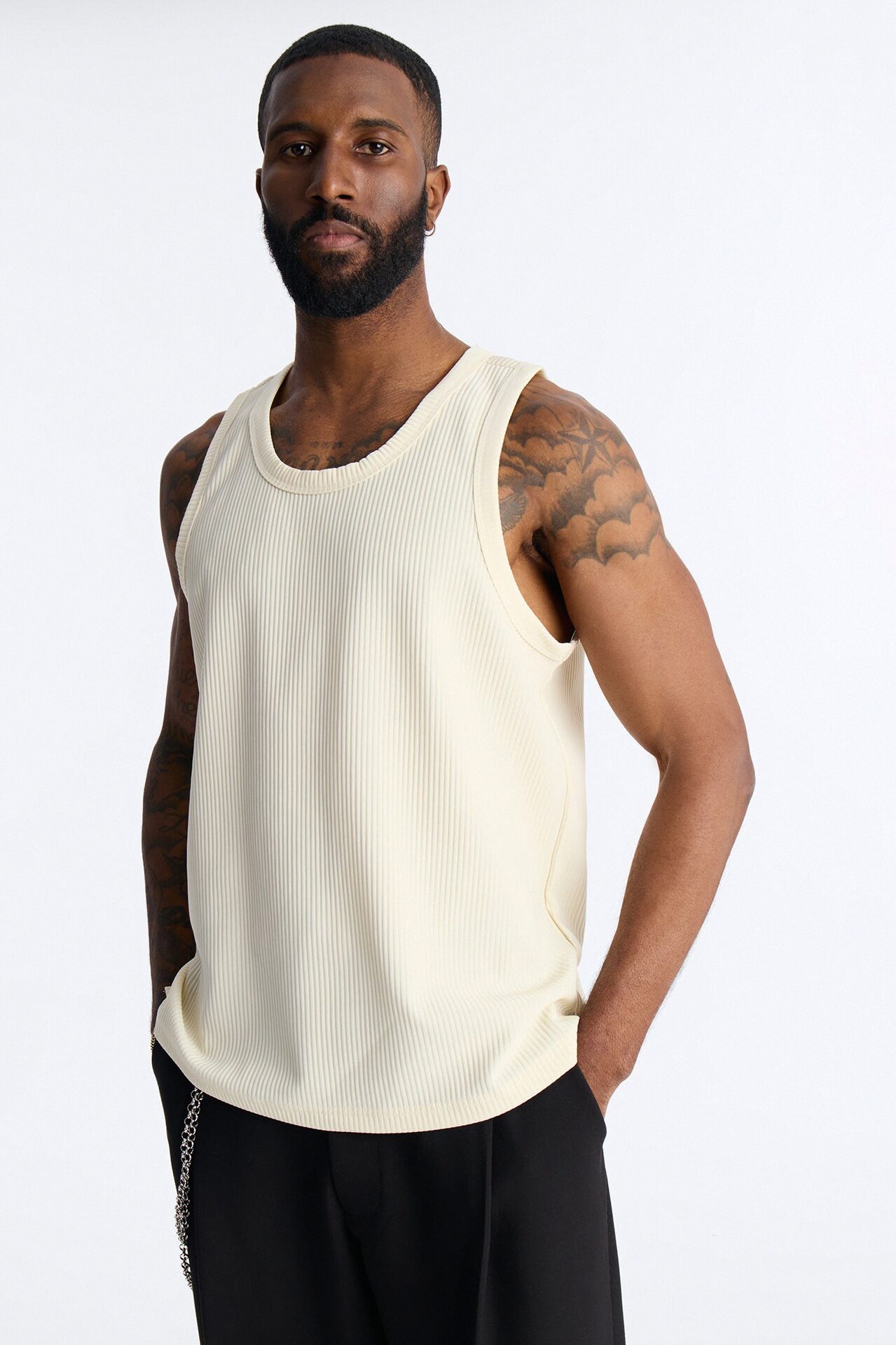 Show Up Tank Top - Off White