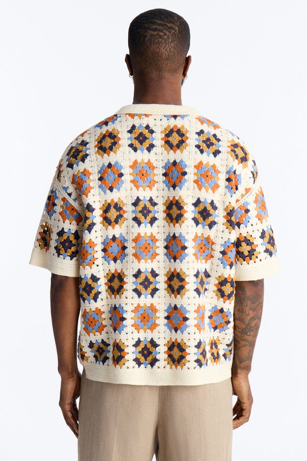 Florian Short Sleeve Johnny Polo - Cream
