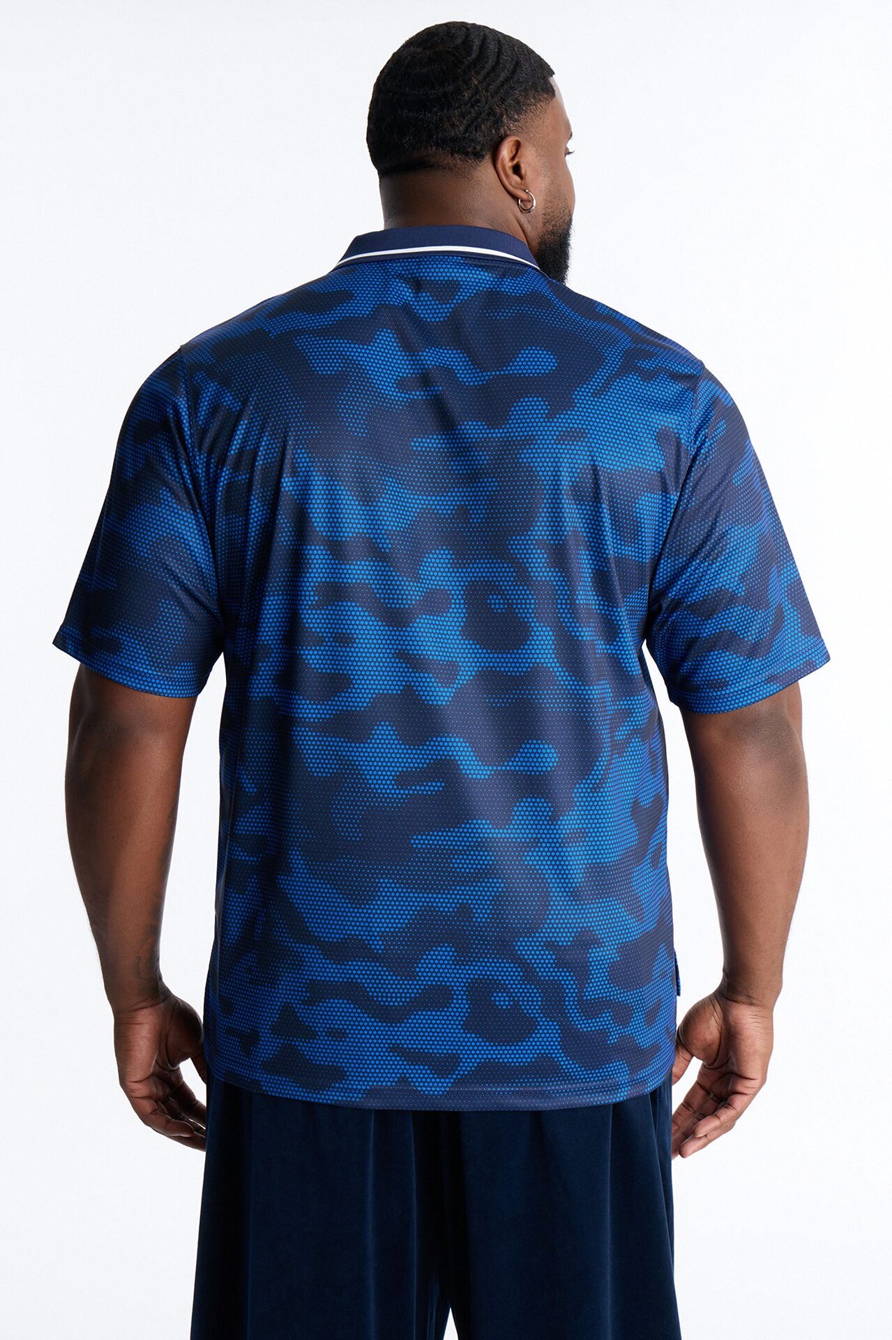 Mavs Digi Camo Soccer Top - Blue