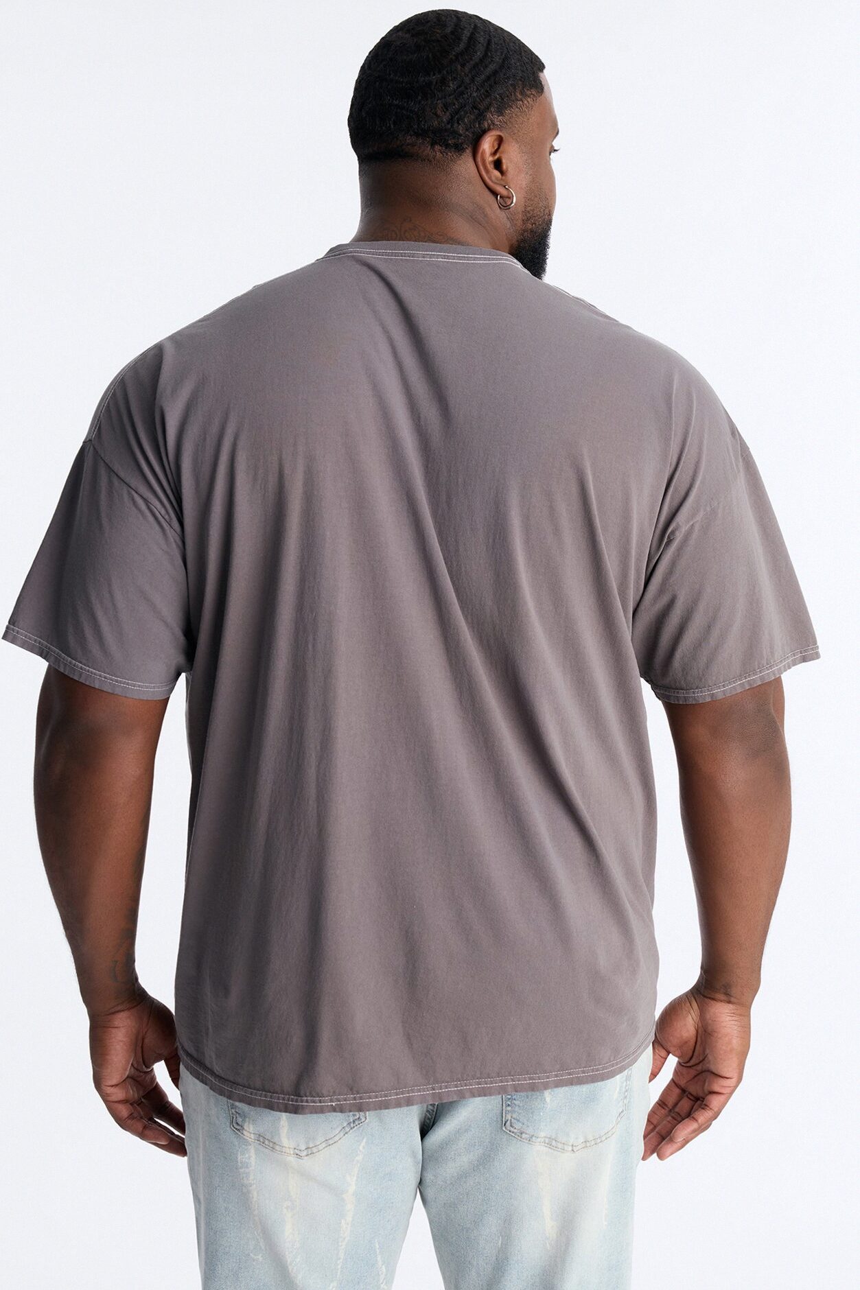 XXXTENTACION LONG LIVE JAH Vintage Short Sleeve Tee - Charcoal