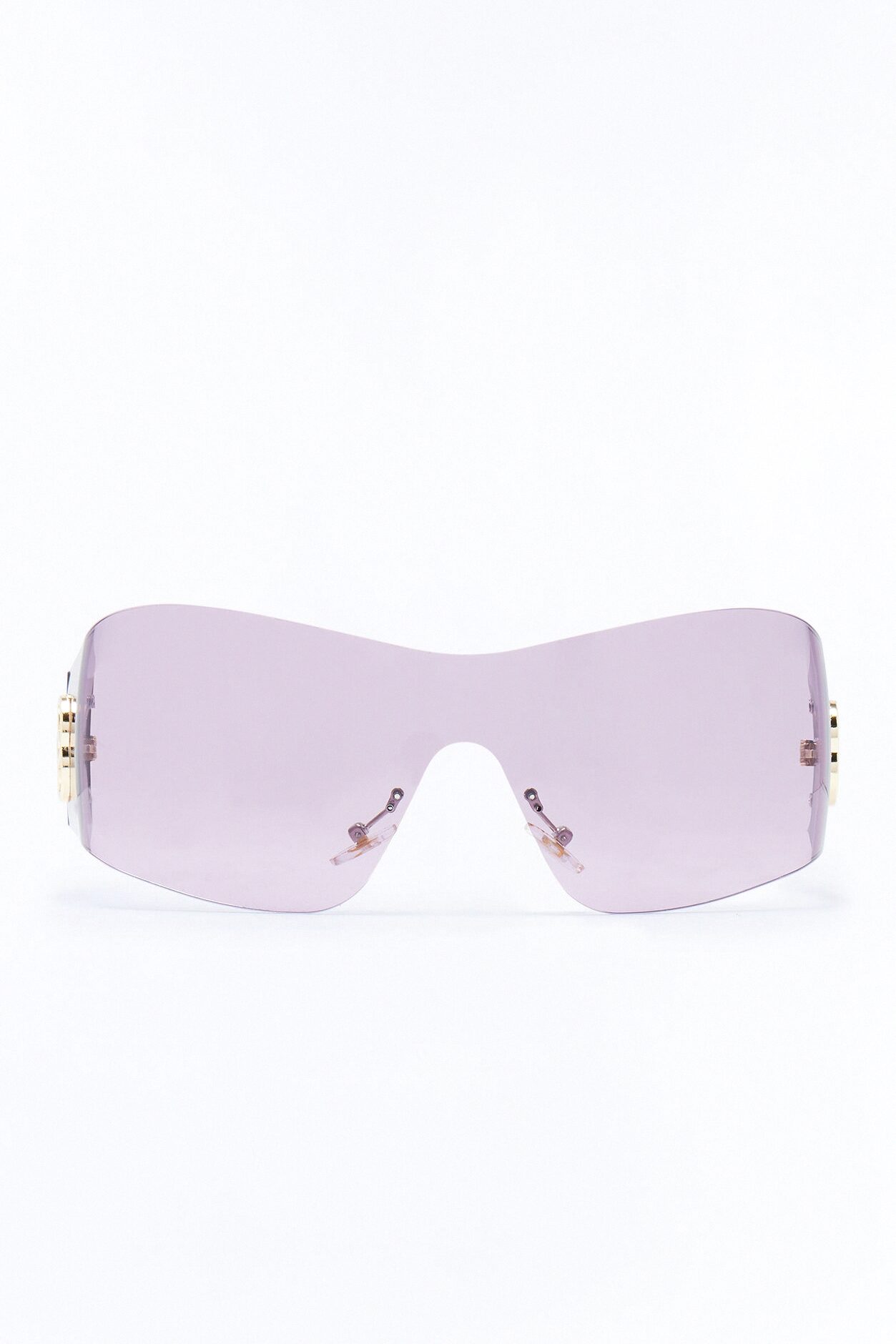 Hot Shot Shield Sunglasses - Purple