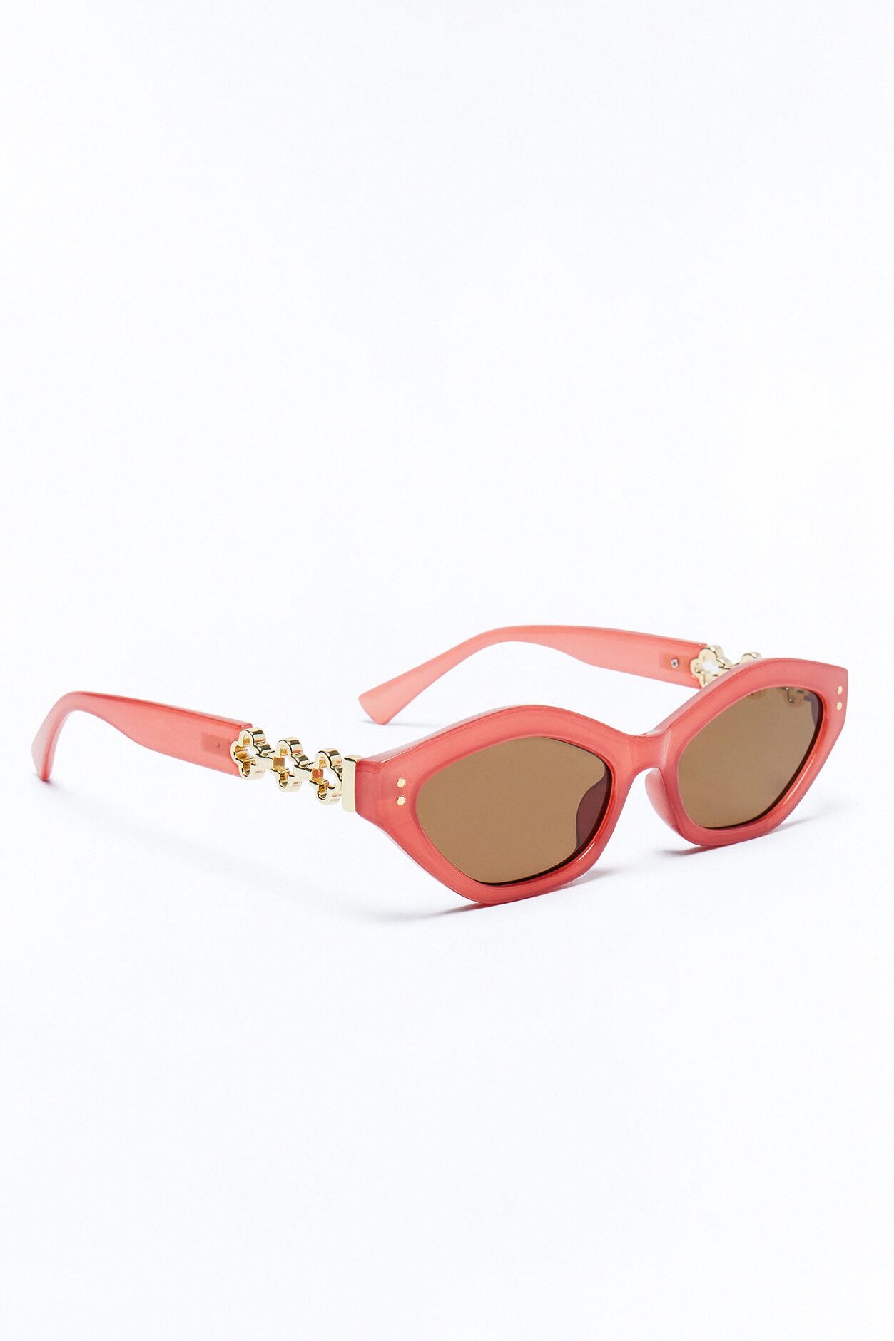 Classy Act Cat Eye Sunglasses - Mauve