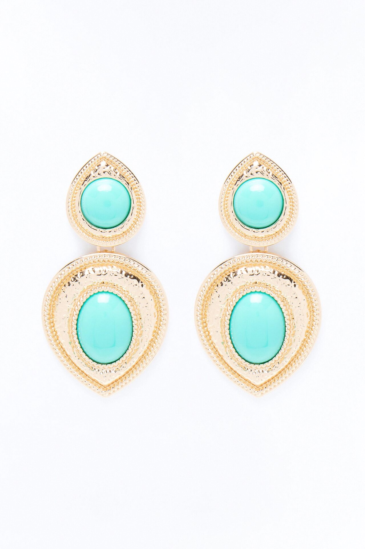 Serenity Drop Earrings - Turquoise