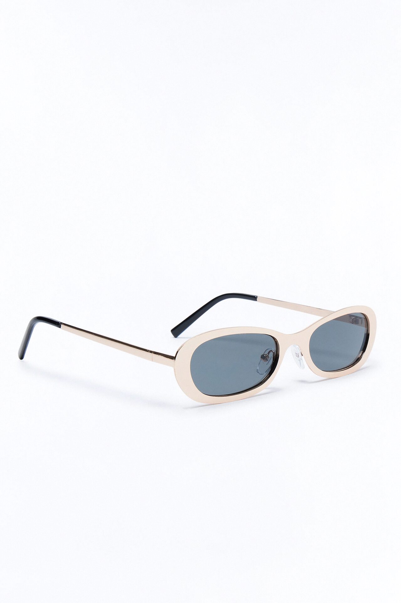 Metal Chic Square Sunglasses - Gold