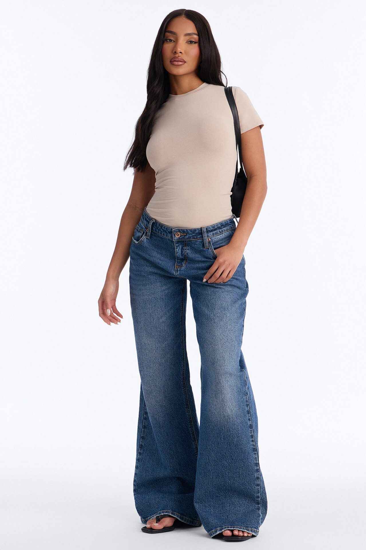 Camilla Classic Fit Crew Neck Tee - Stone