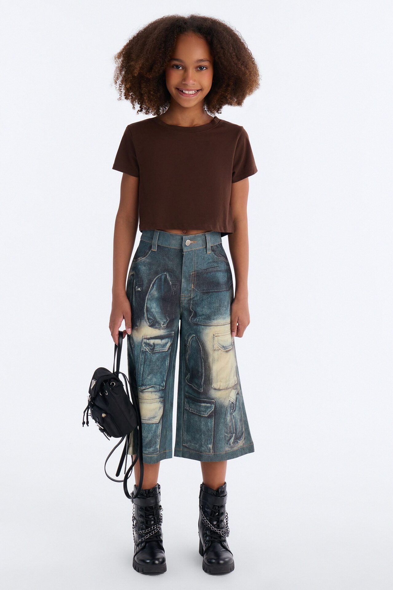 Mini As You Should Jorts - Blue/combo