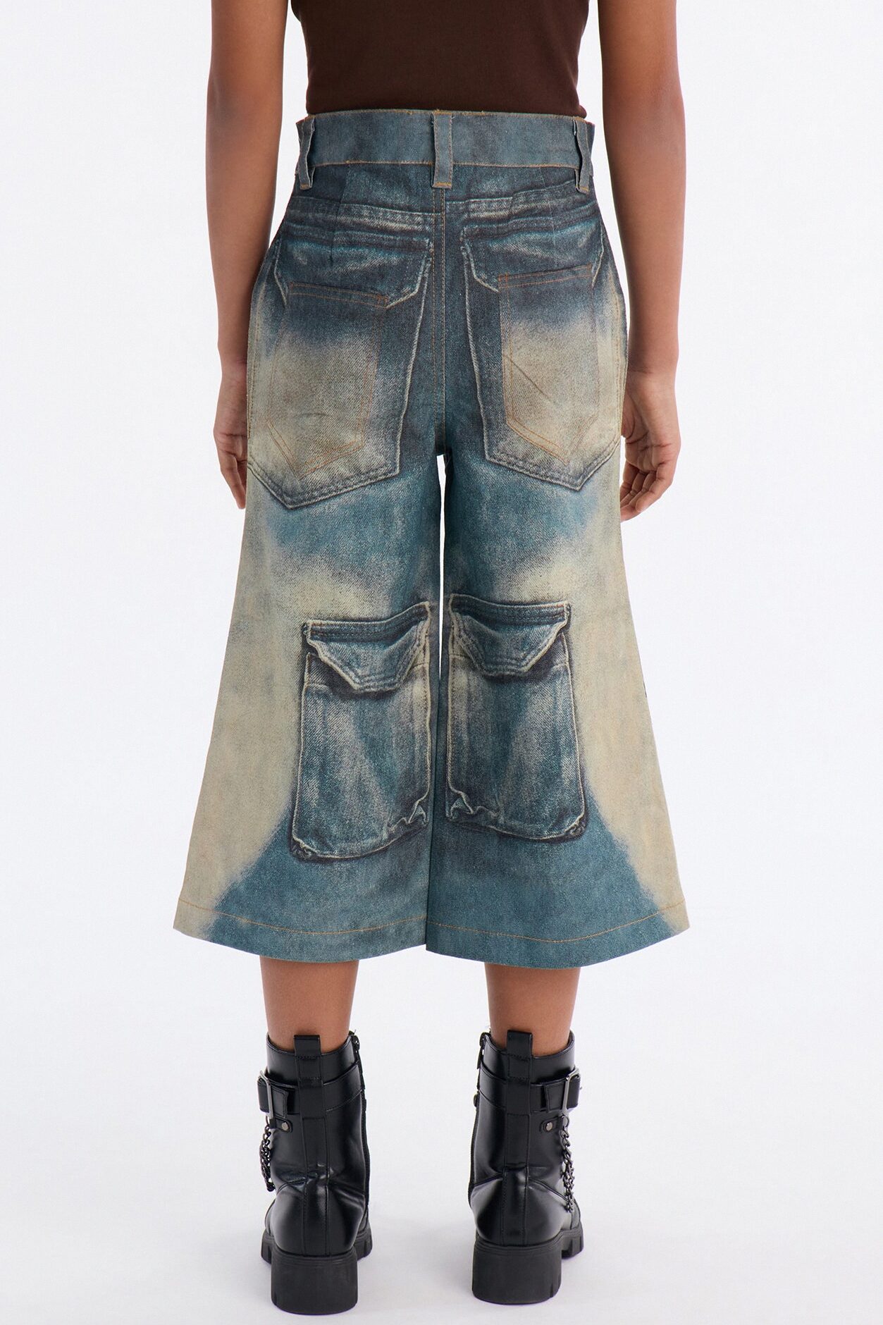 Mini As You Should Jorts - Blue/combo