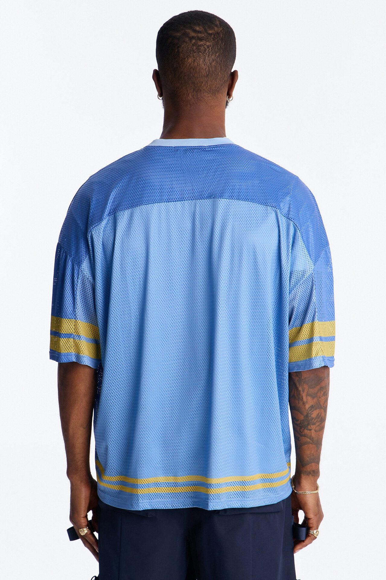 Burning Star Short Sleeve Jersey - Blue
