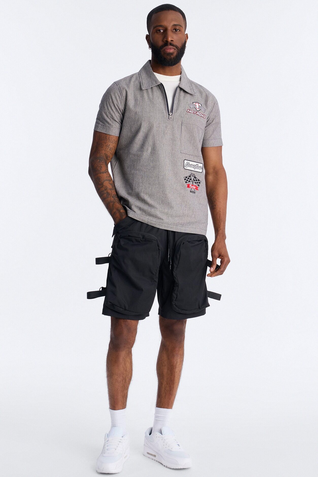 Relaxed Runyon Tech Short - Black