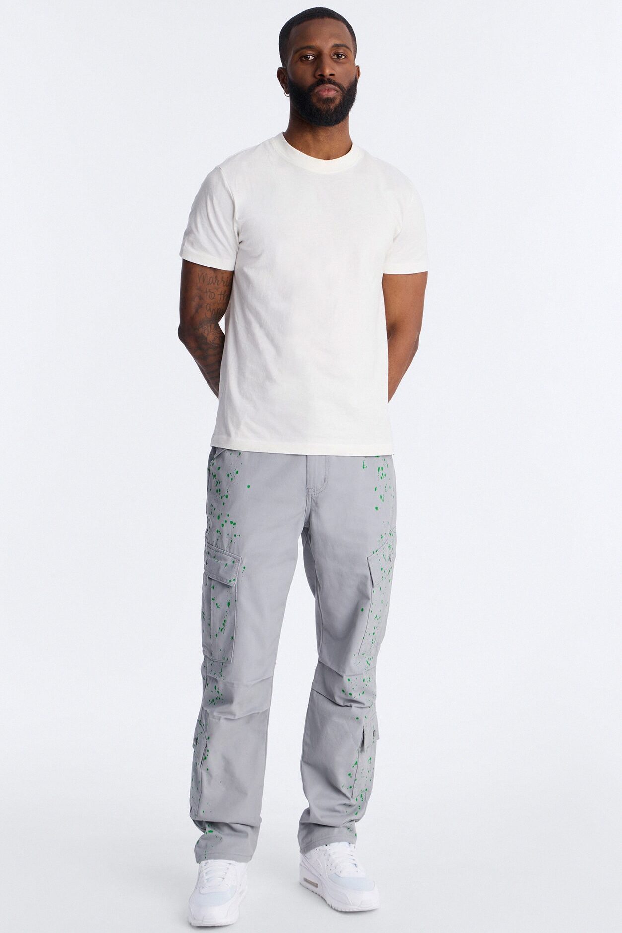 Straight New Age Canvas Pant - Grey