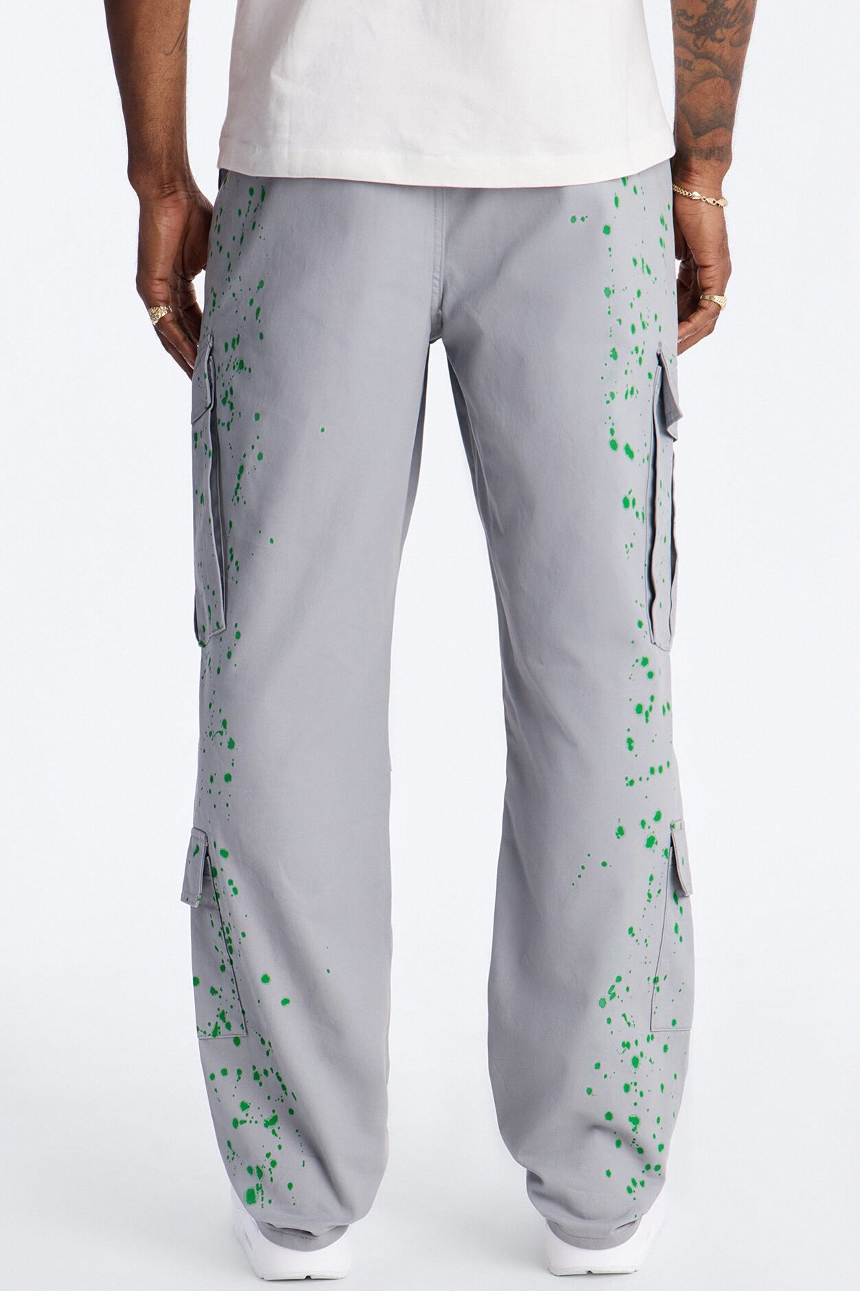 Straight New Age Canvas Pant - Grey