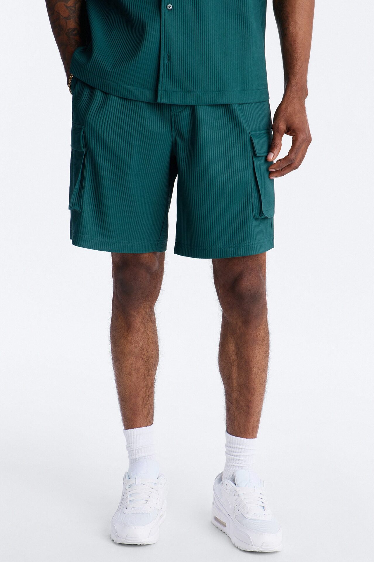Show Up Relaxed Cargo Short - Teal