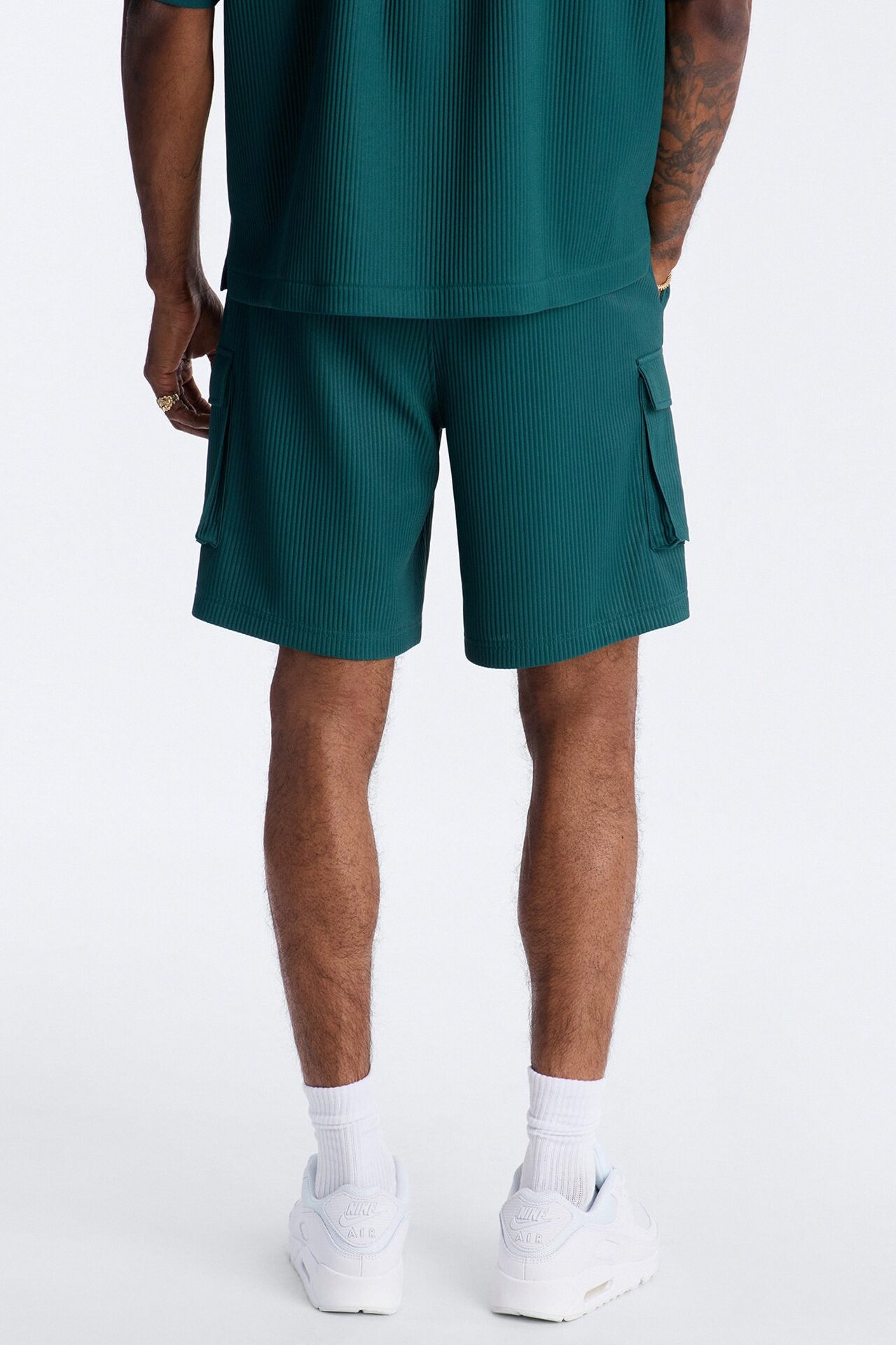 Show Up Relaxed Cargo Short - Teal
