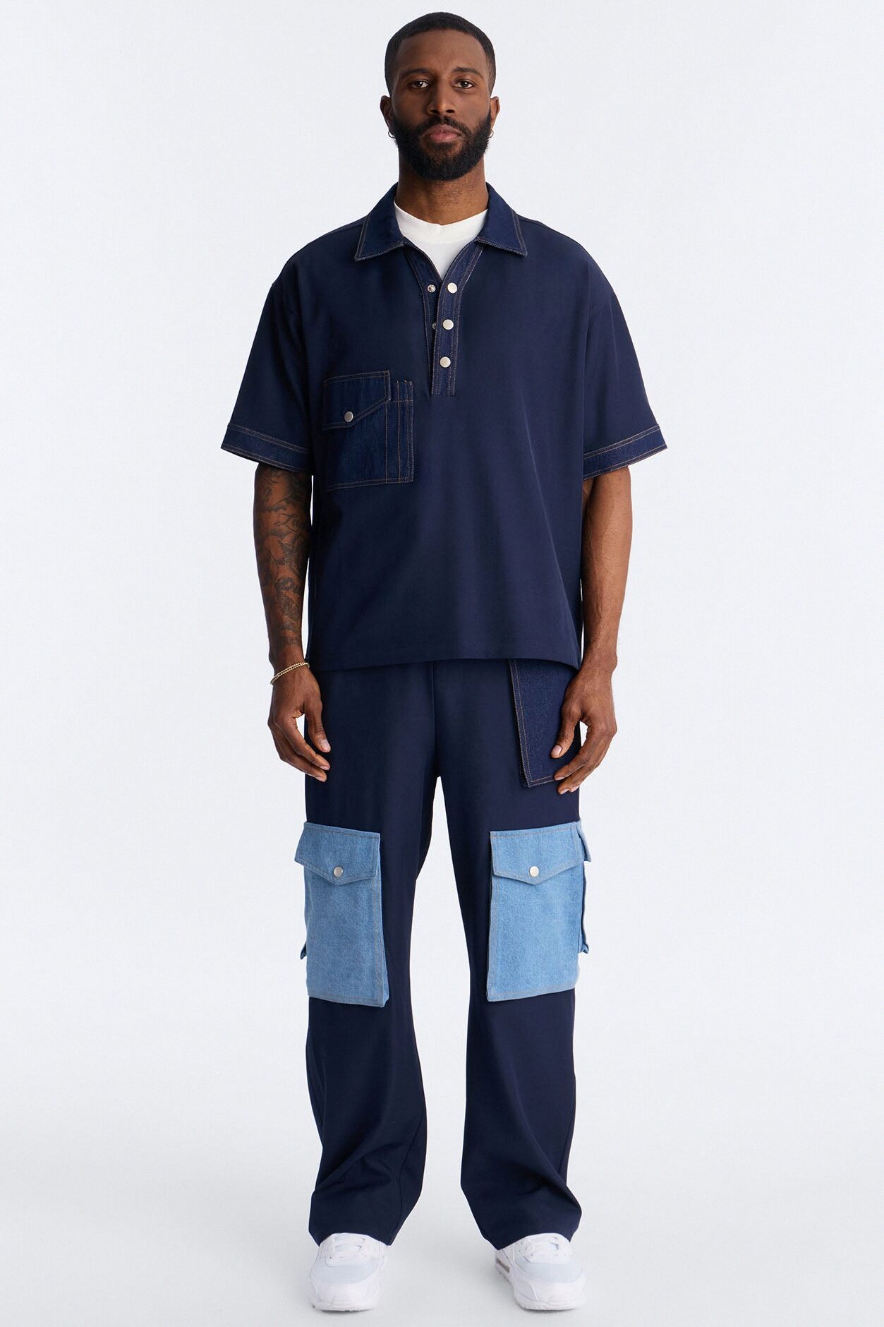 Blueprint Utility Polo - Indigo