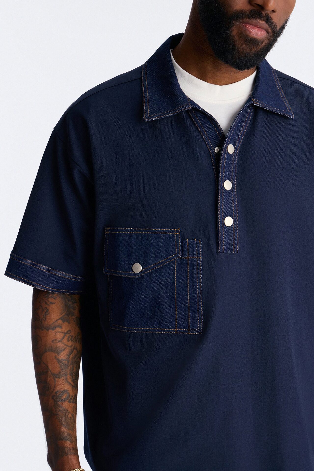 Blueprint Utility Polo - Indigo