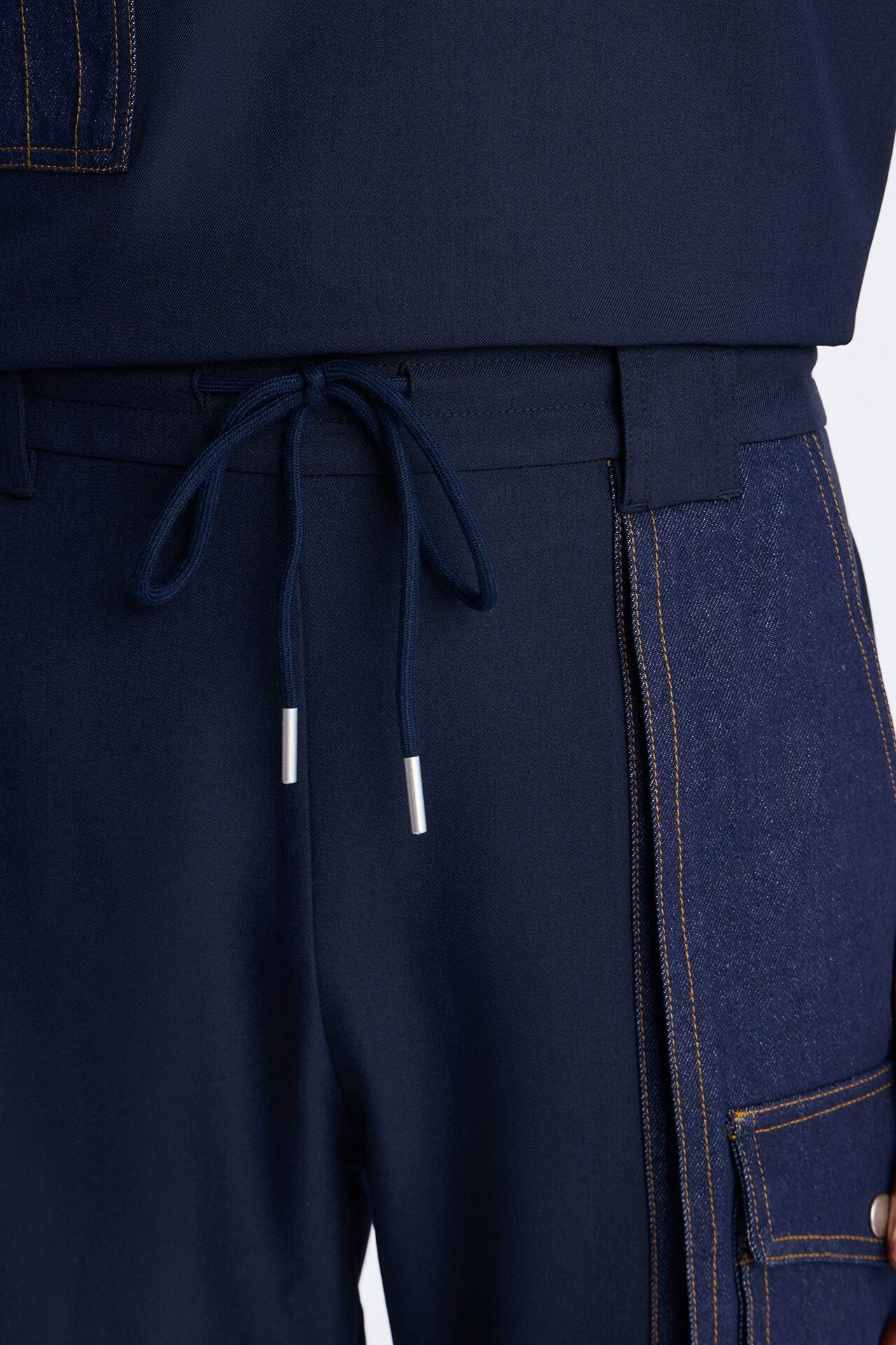 Relaxed Blueprint Cargo Short - Indigo