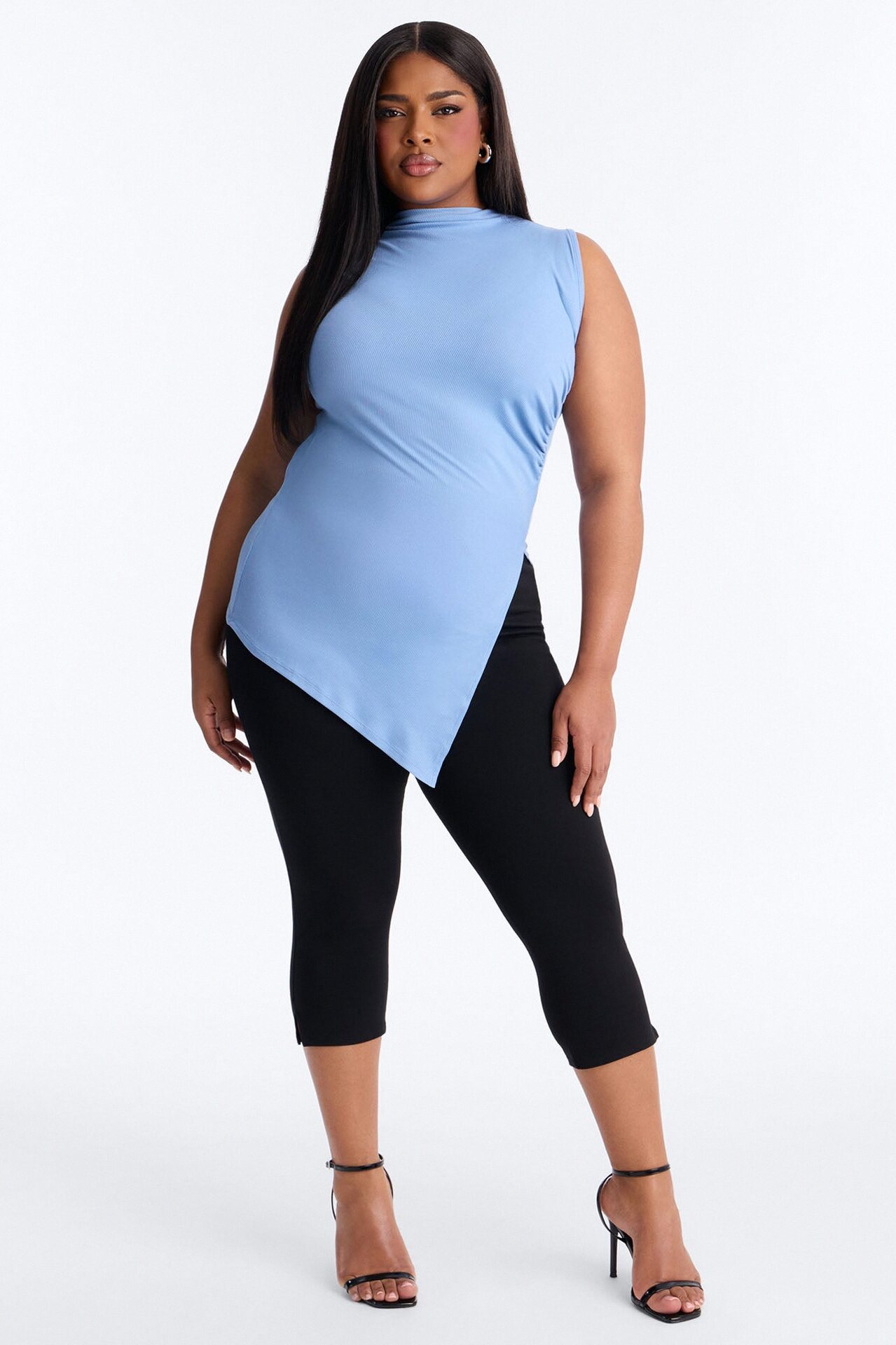 Harmony Sleeveless Top - Periwinkle