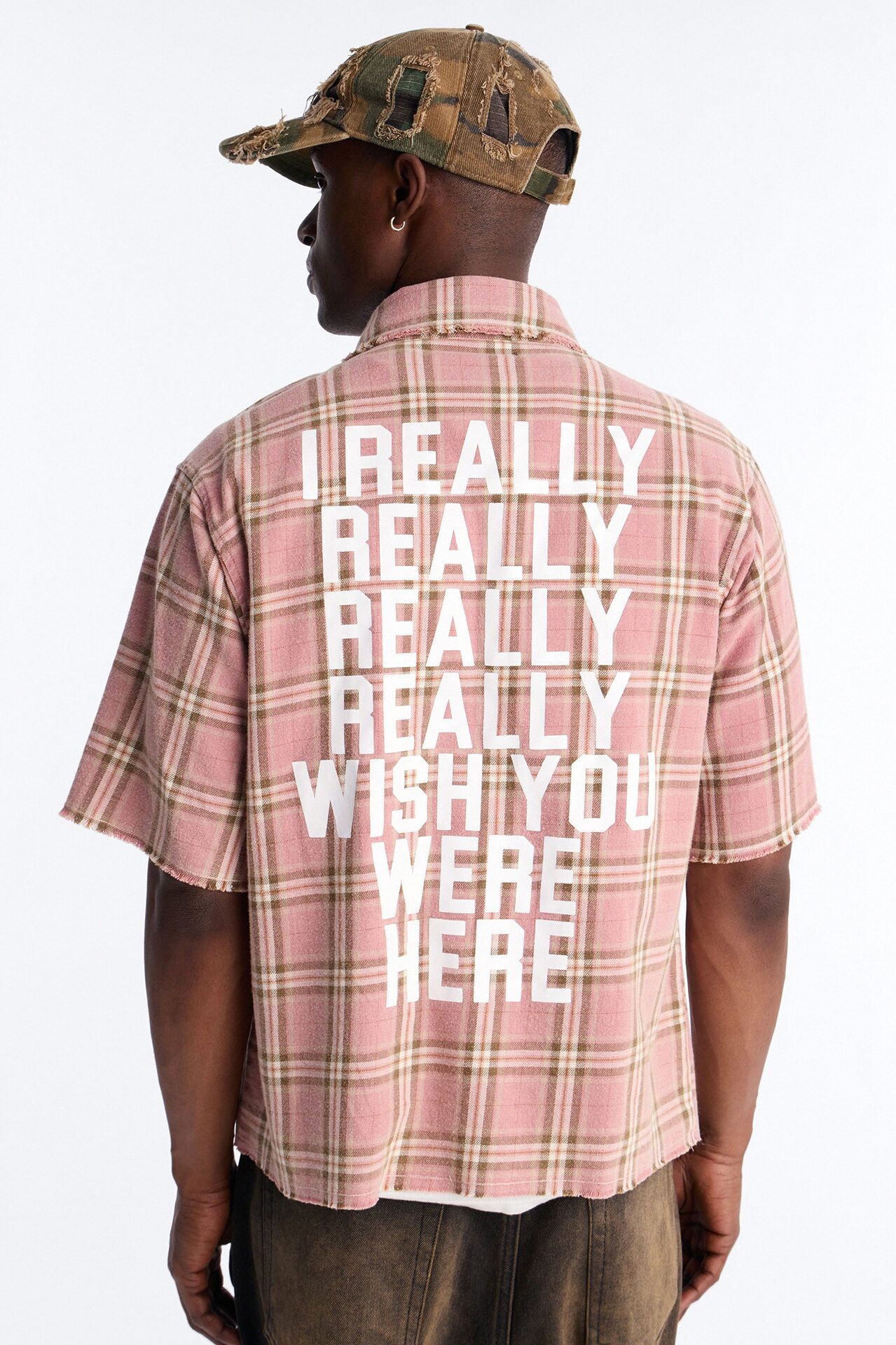 Really Really Flannel Button Up Shirt - Pink