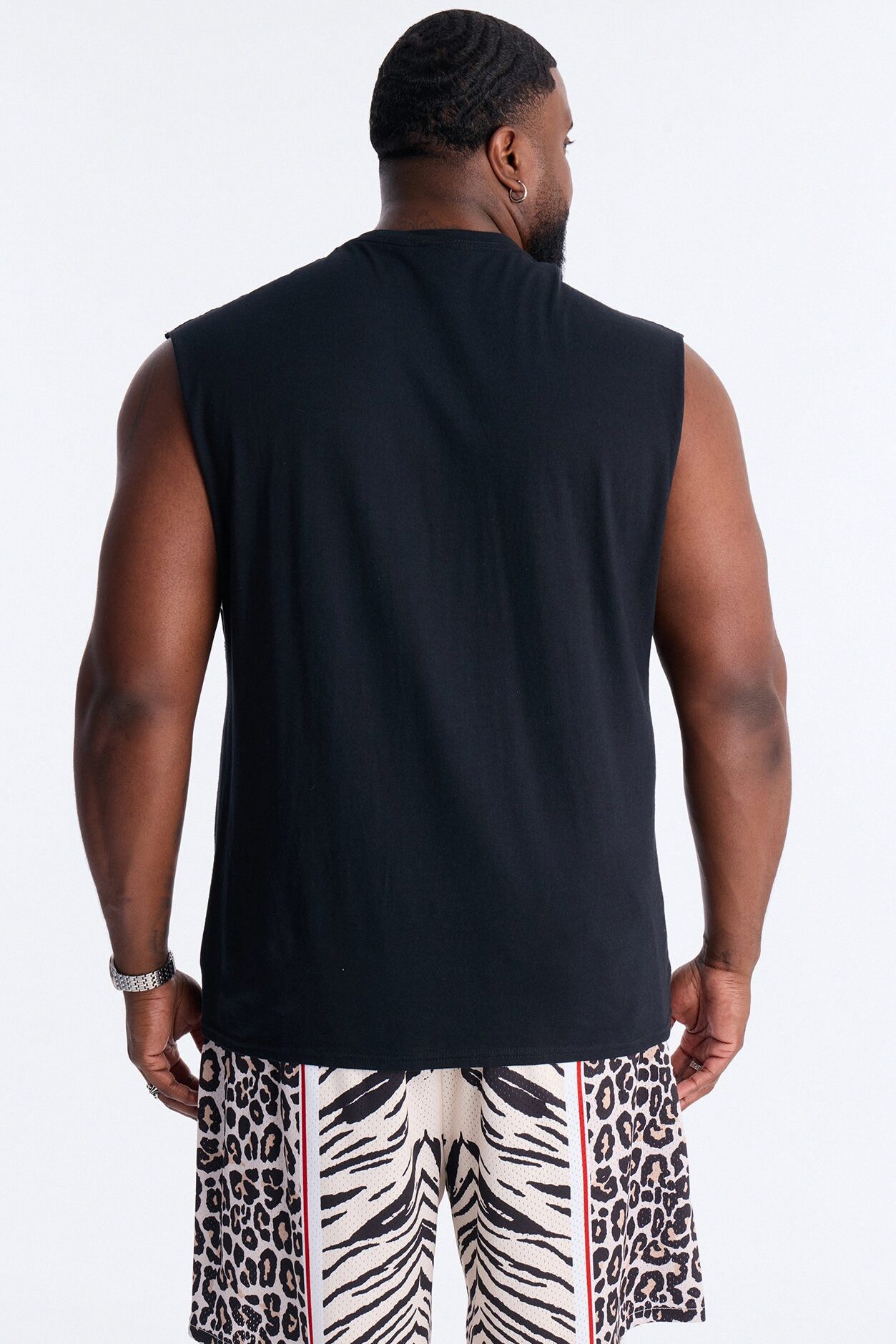 Black Excellence Muscle Tee - Black