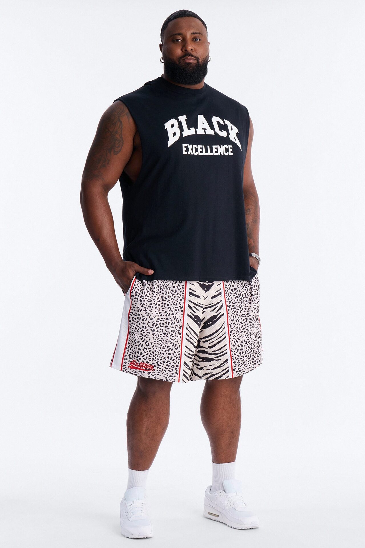 Relaxed Clash Of The Jungle Championship Short - Multi Color