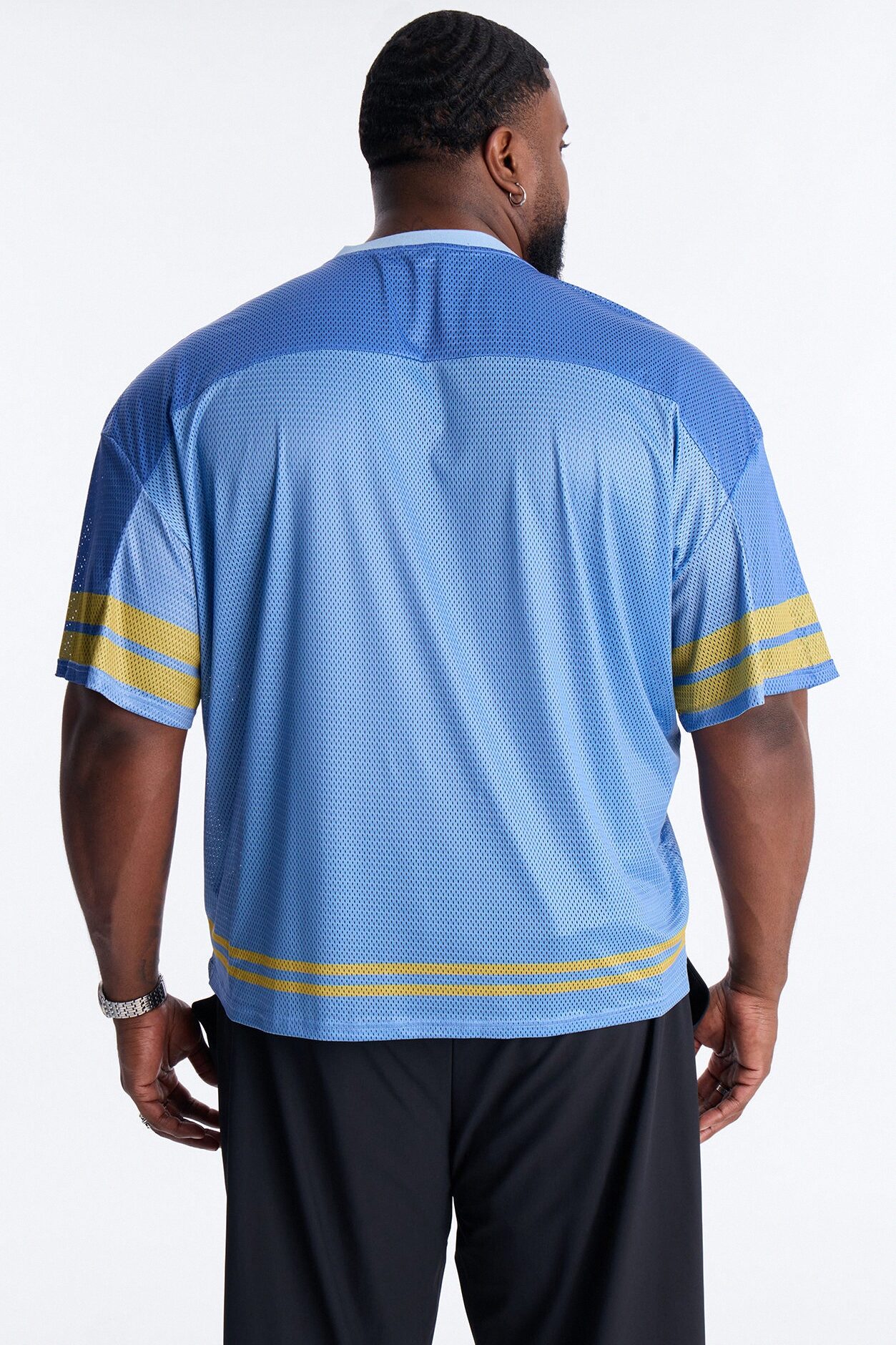 Burning Star Short Sleeve Jersey - Blue