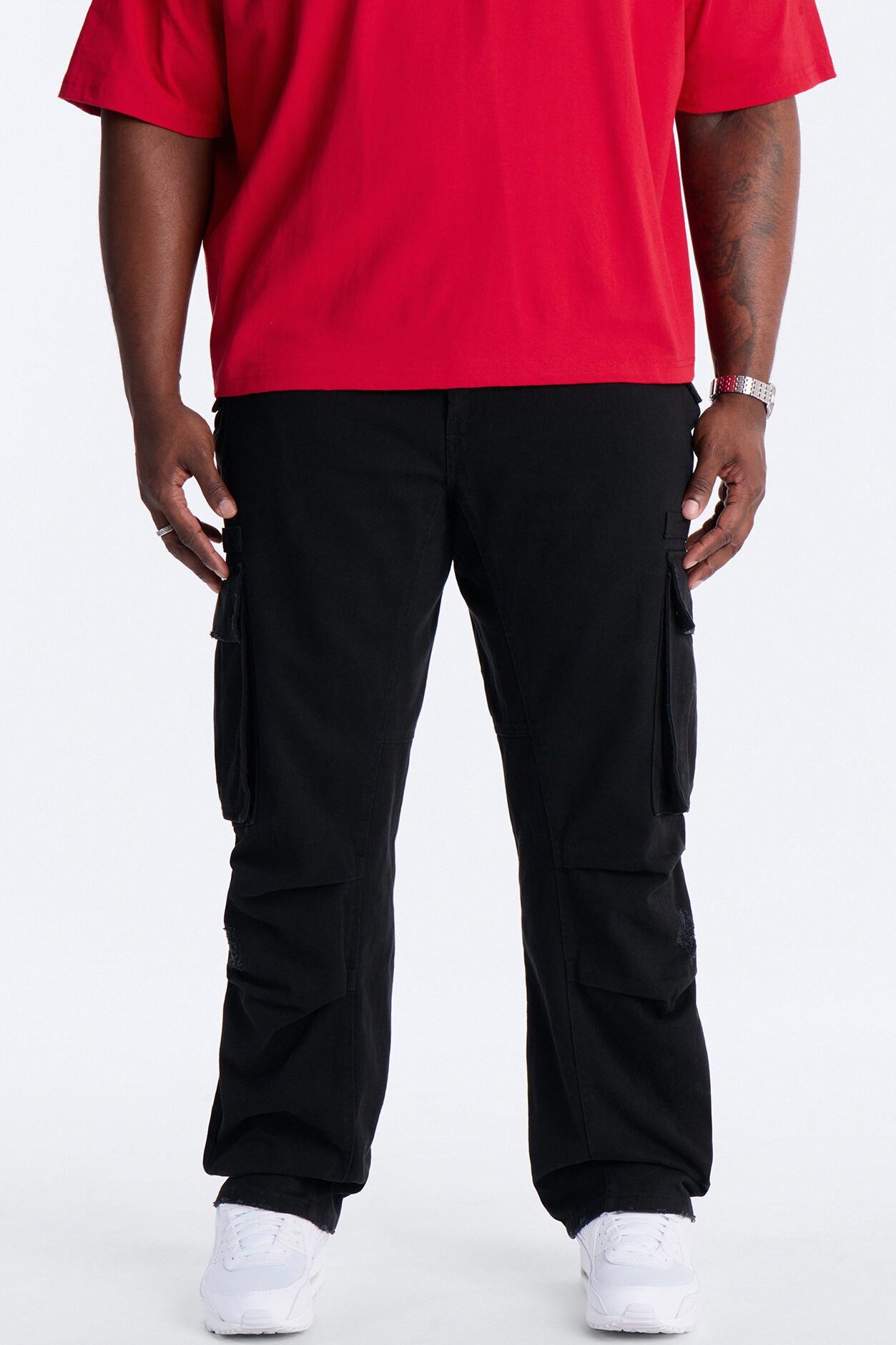 Straight Carter Point Utility Pant - Black