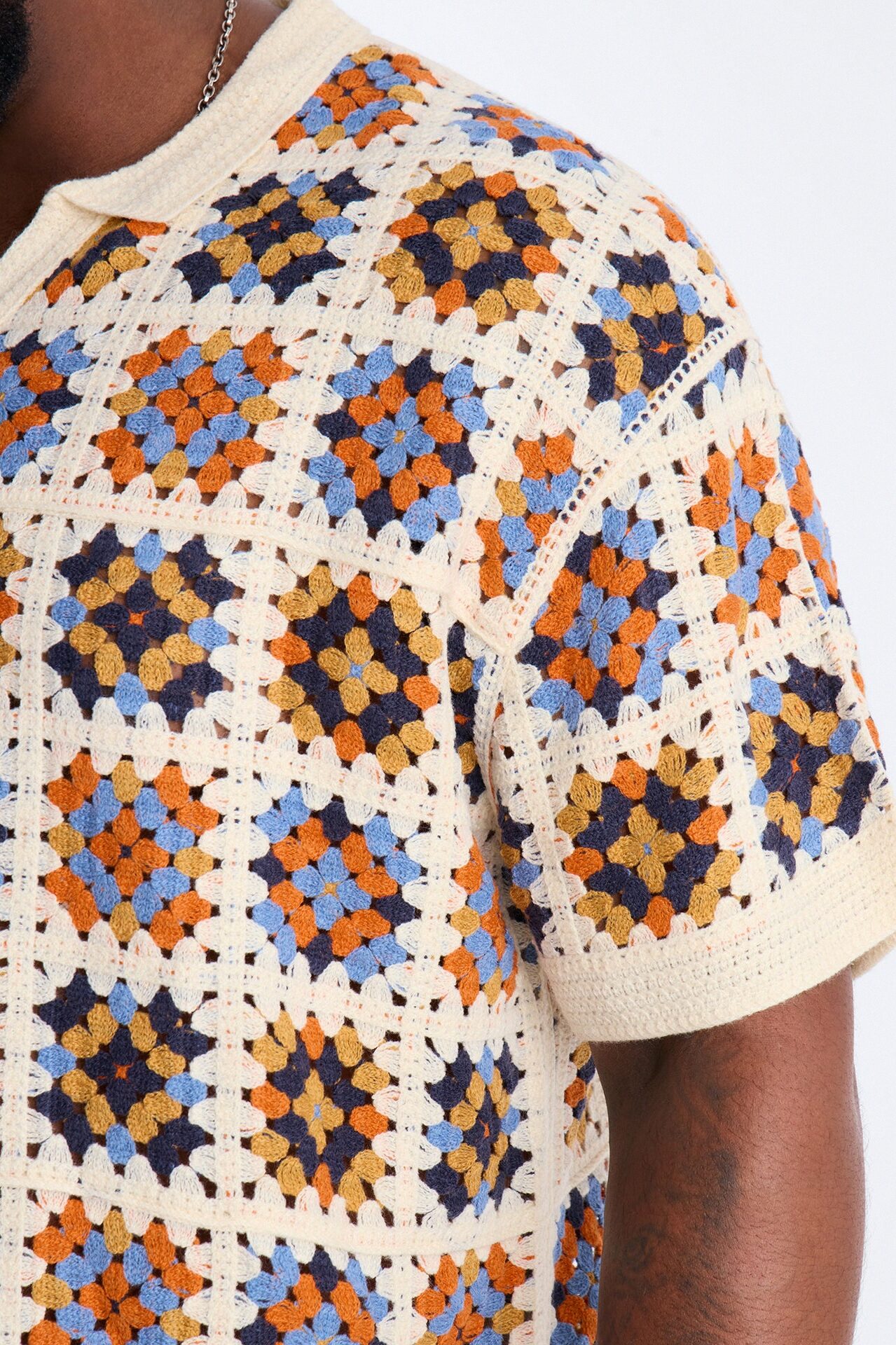 Florian Short Sleeve Johnny Polo - Cream