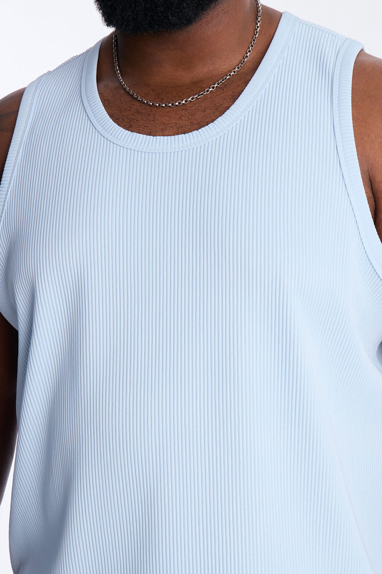 Show Up Tank Top - Light Blue