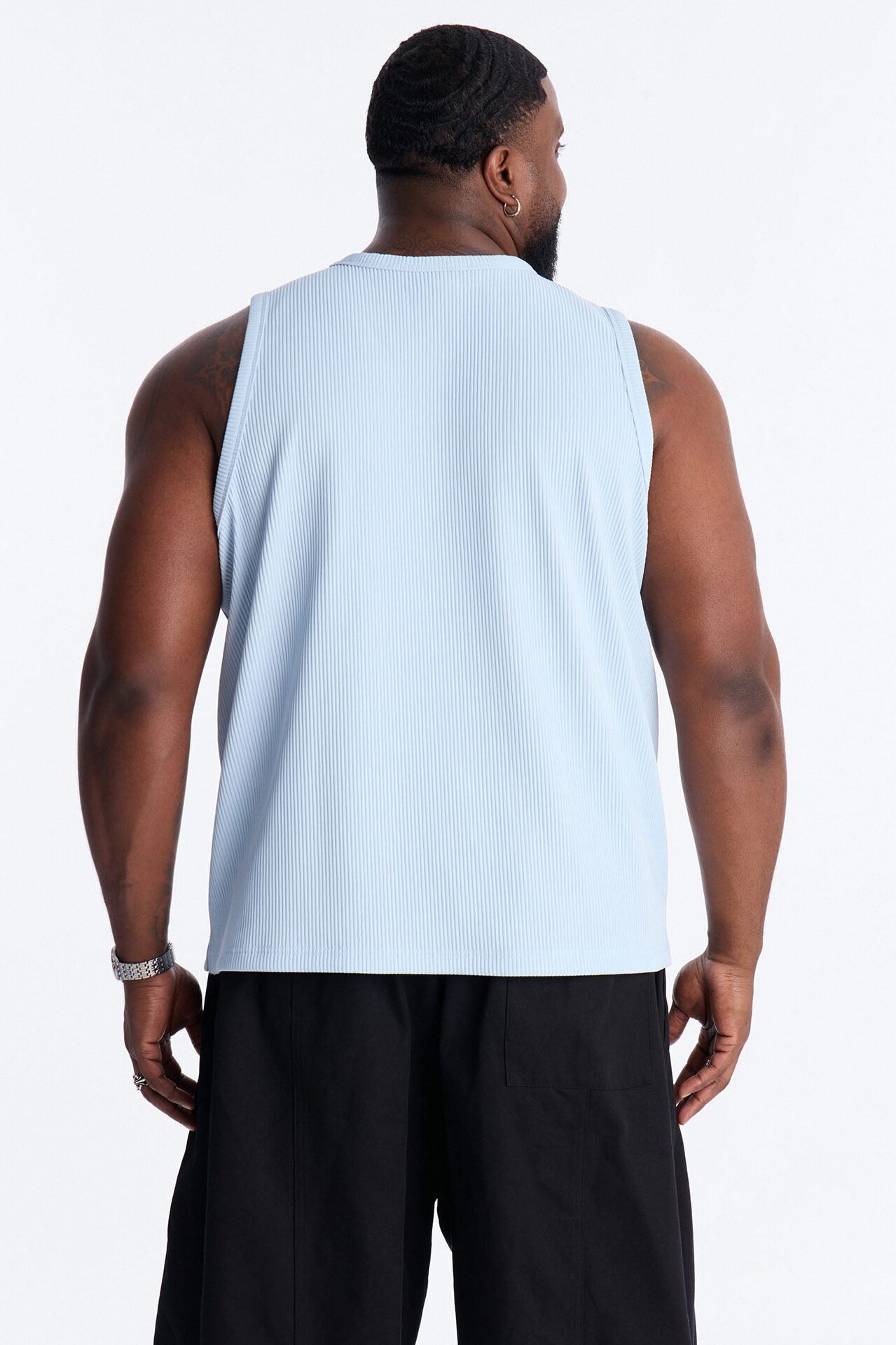 Show Up Tank Top - Light Blue