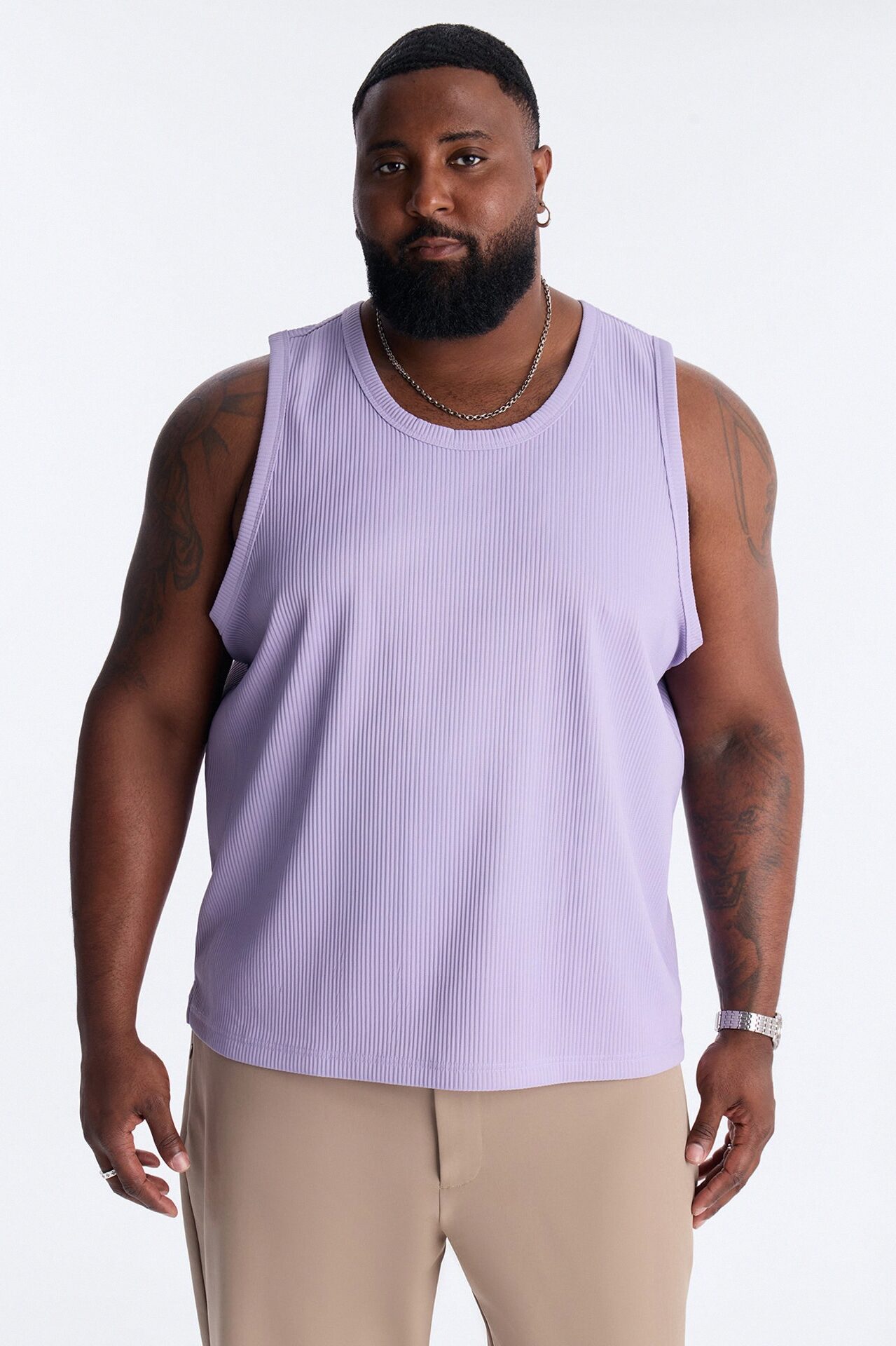 Show Up Tank Top - Lavender