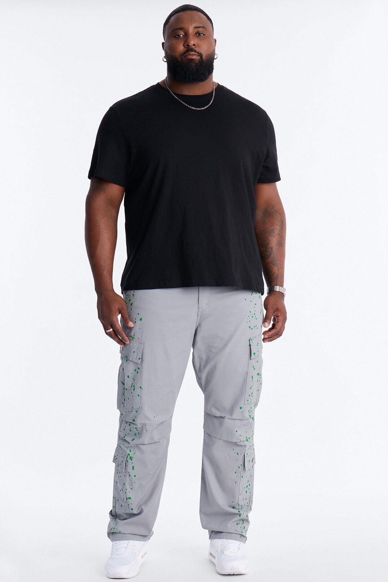 Straight New Age Canvas Pant - Grey
