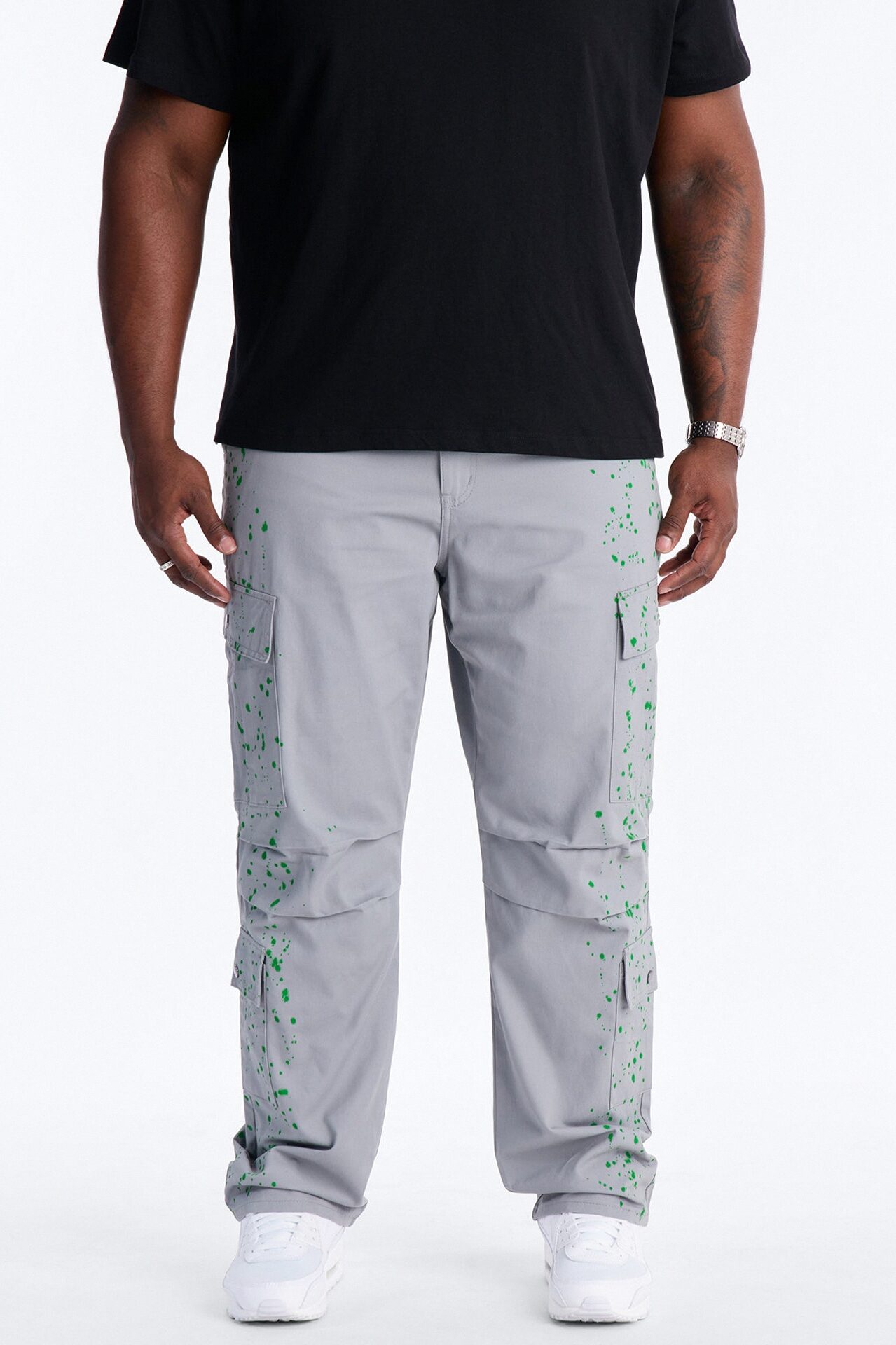Straight New Age Canvas Pant - Grey