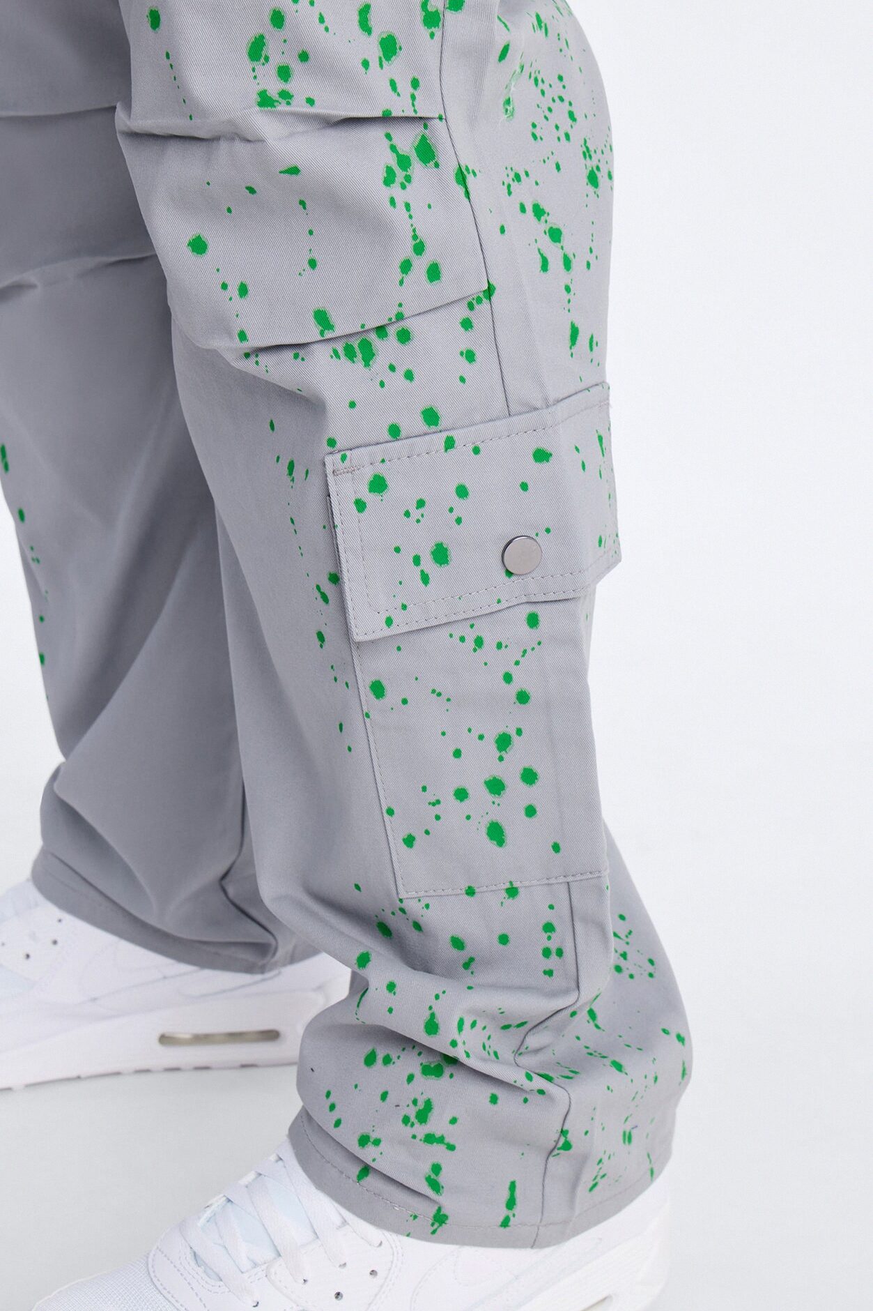 Straight New Age Canvas Pant - Grey