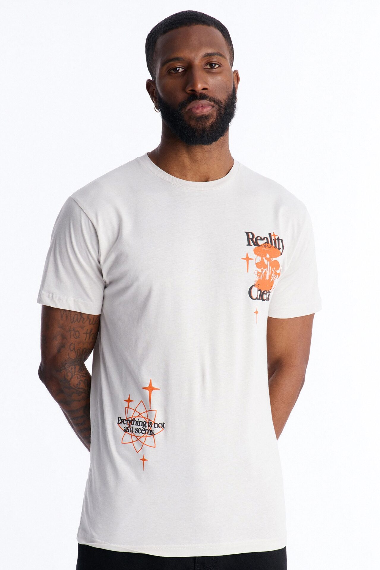Reality Check Daily Short Sleeve Tee - Grey