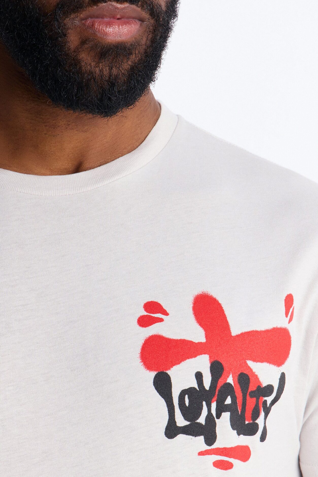 Loyalty Runs Deep Out Here Short Sleeve Tee - Grey