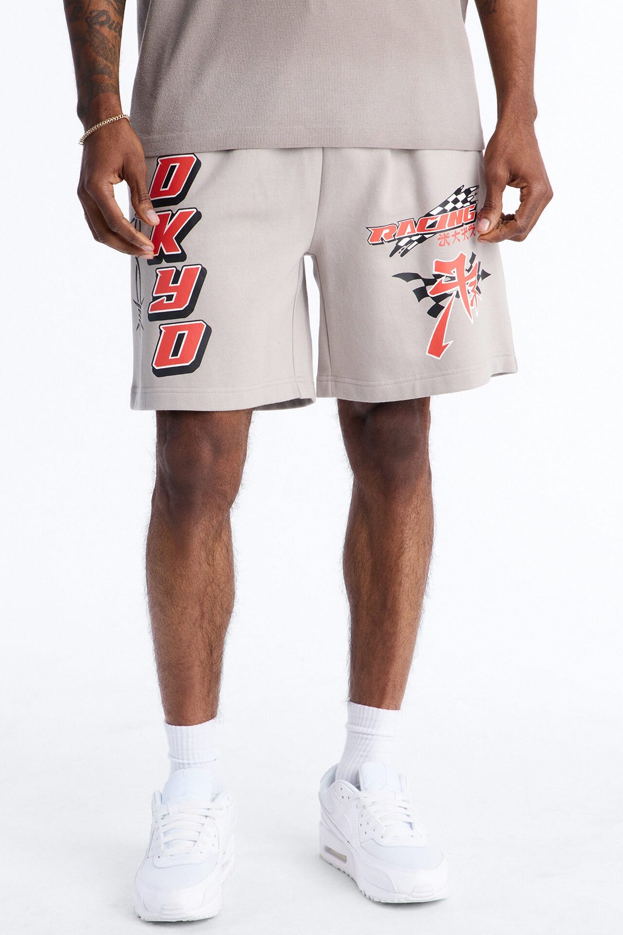 Tokyo Racing Team Sweatshorts - Grey