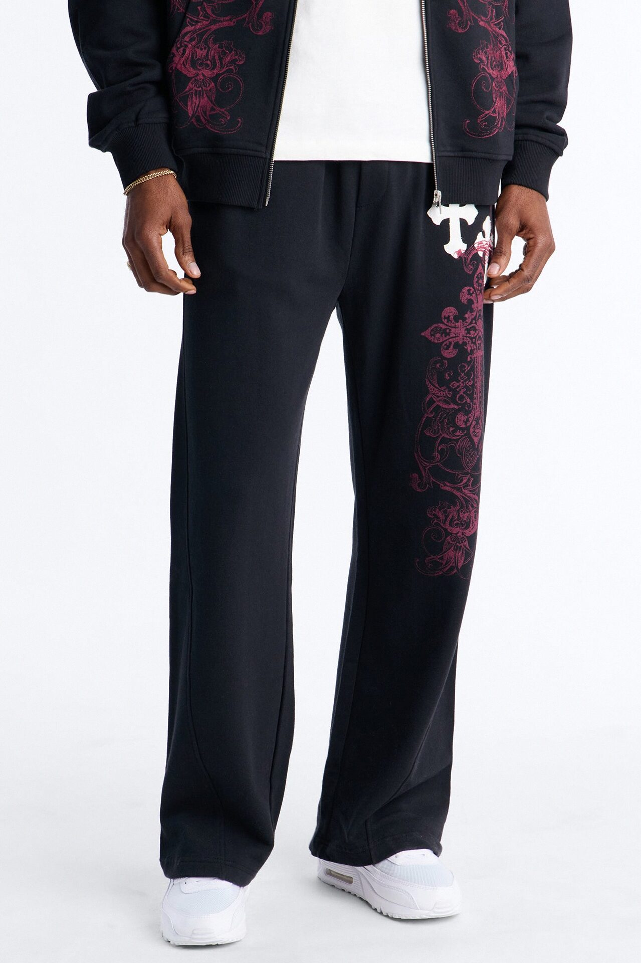 Pick Up Your Cross Patch Sweatpants - Black