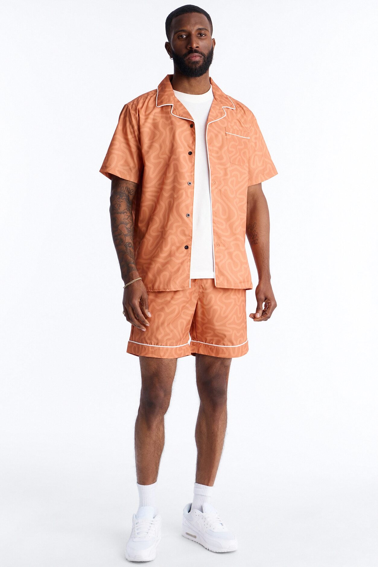 Relaxed Sienna Wave Short - Orange