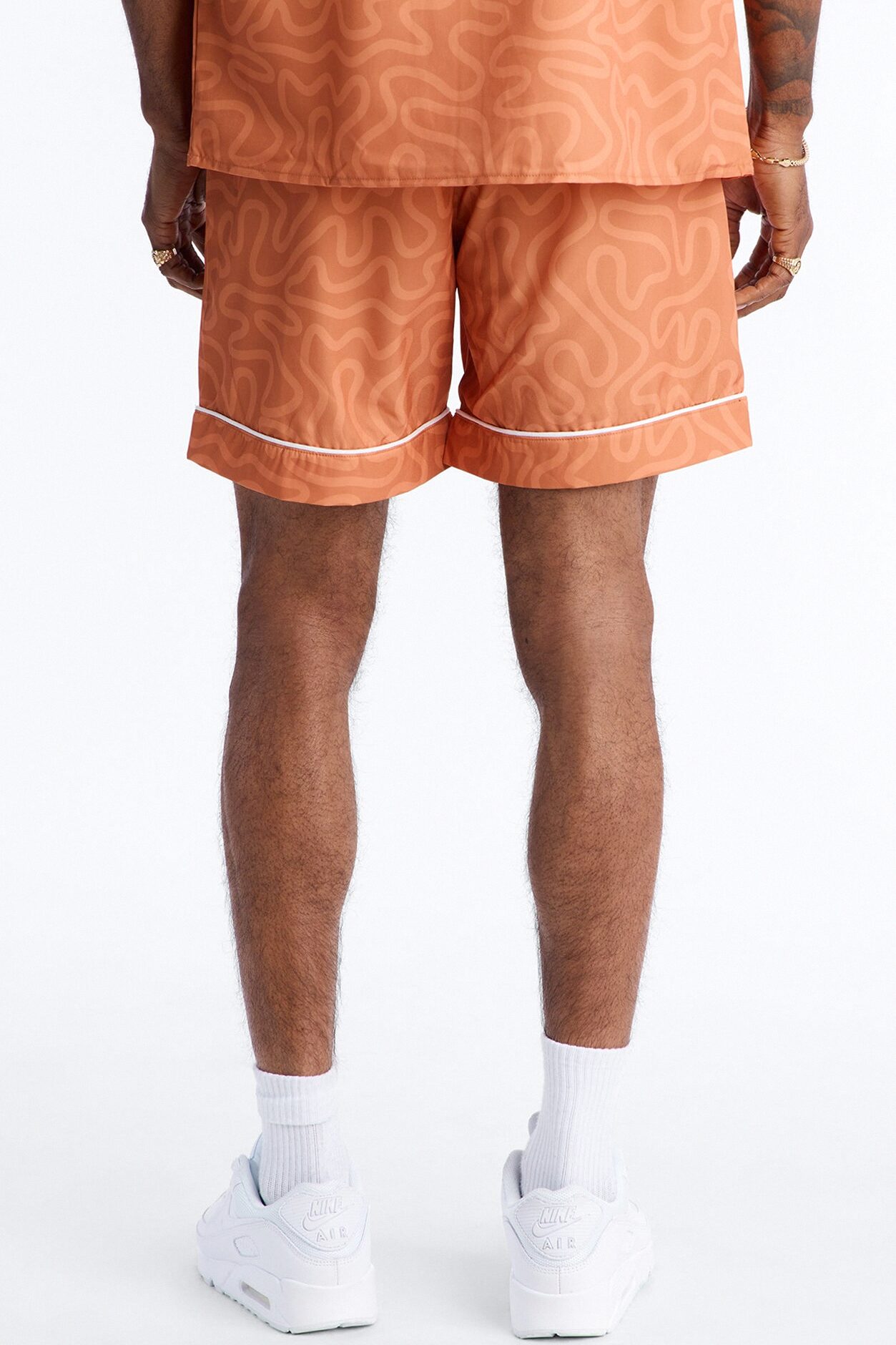 Relaxed Sienna Wave Short - Orange