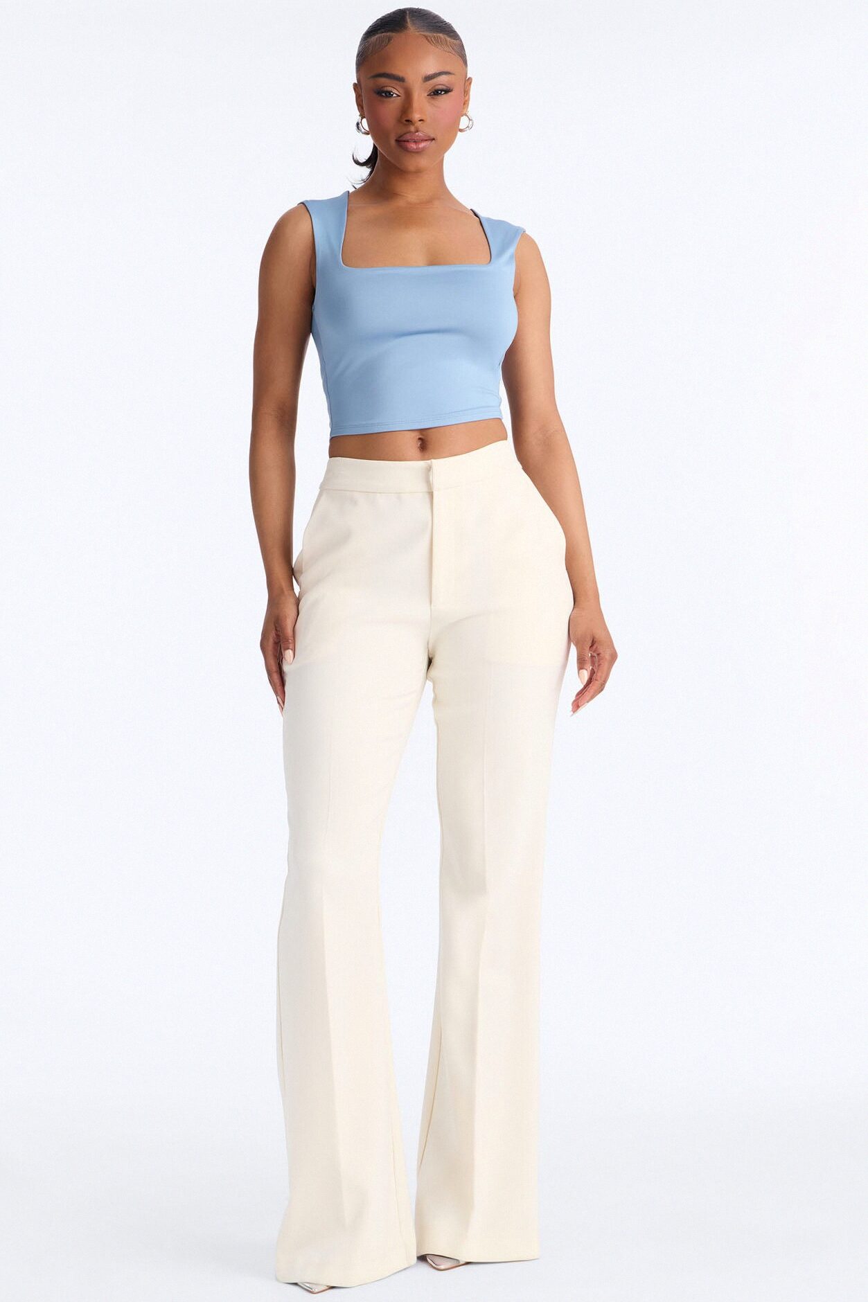 Christine Sleeveless Top - Blue