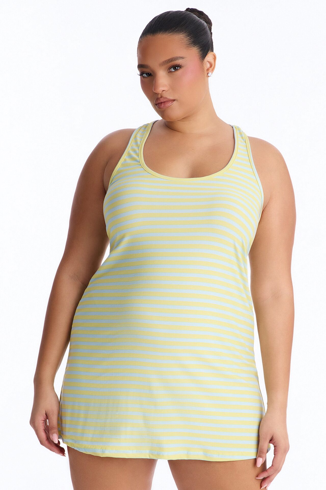 Need A Nap PJ Sleep Dress - Yellow/combo