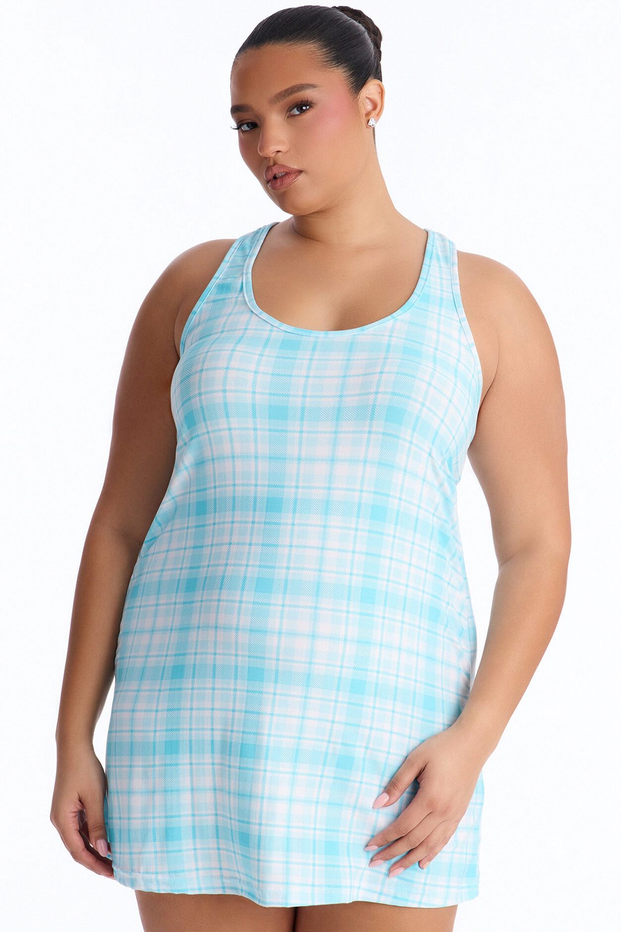 Good Morning PJ Sleep Dress - Light Blue