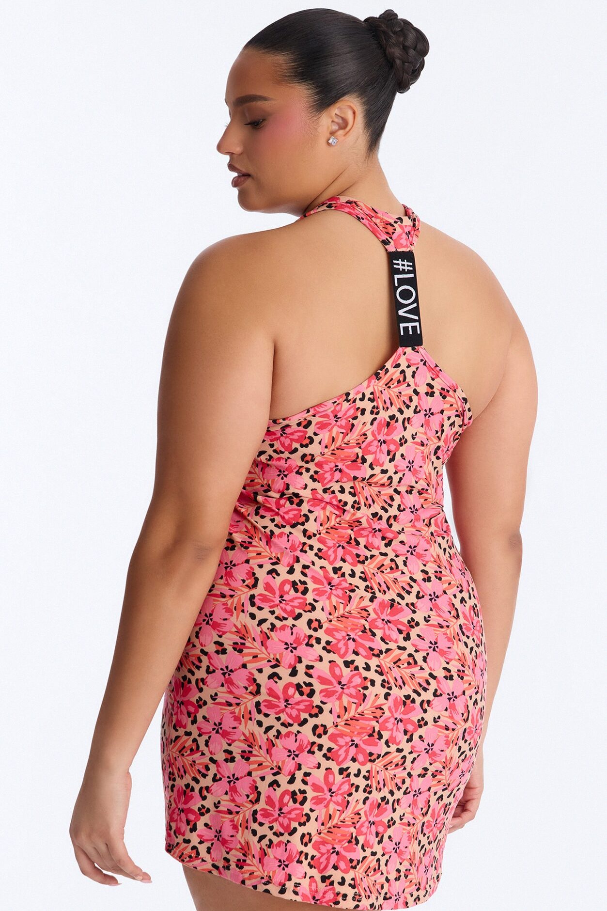Tropic Dreams PJ Sleep Dress - Orange/combo