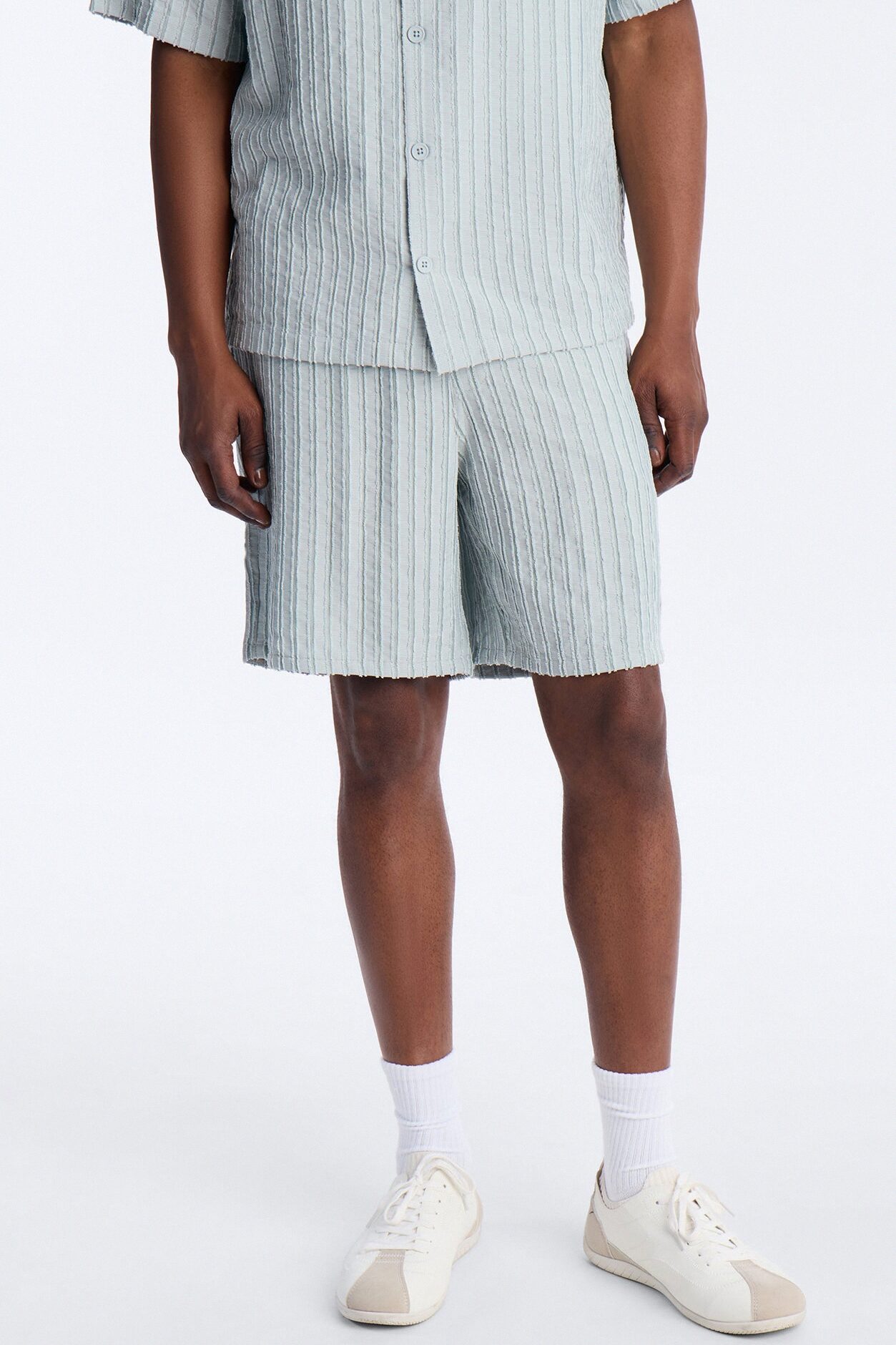 Relaxed Aegean Pleat Short - Sage