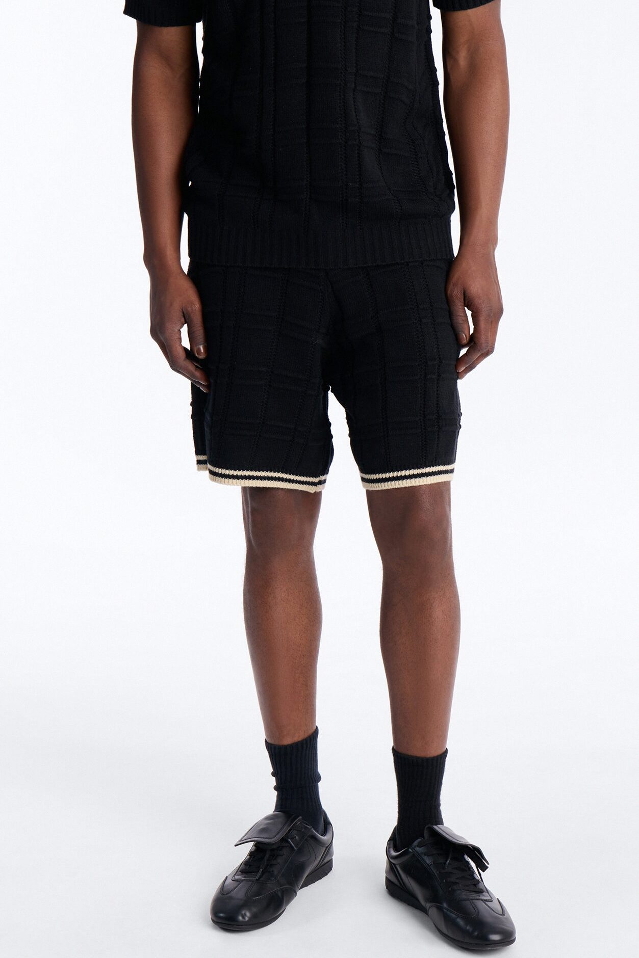 Relaxed Riviera Knit Short - Black