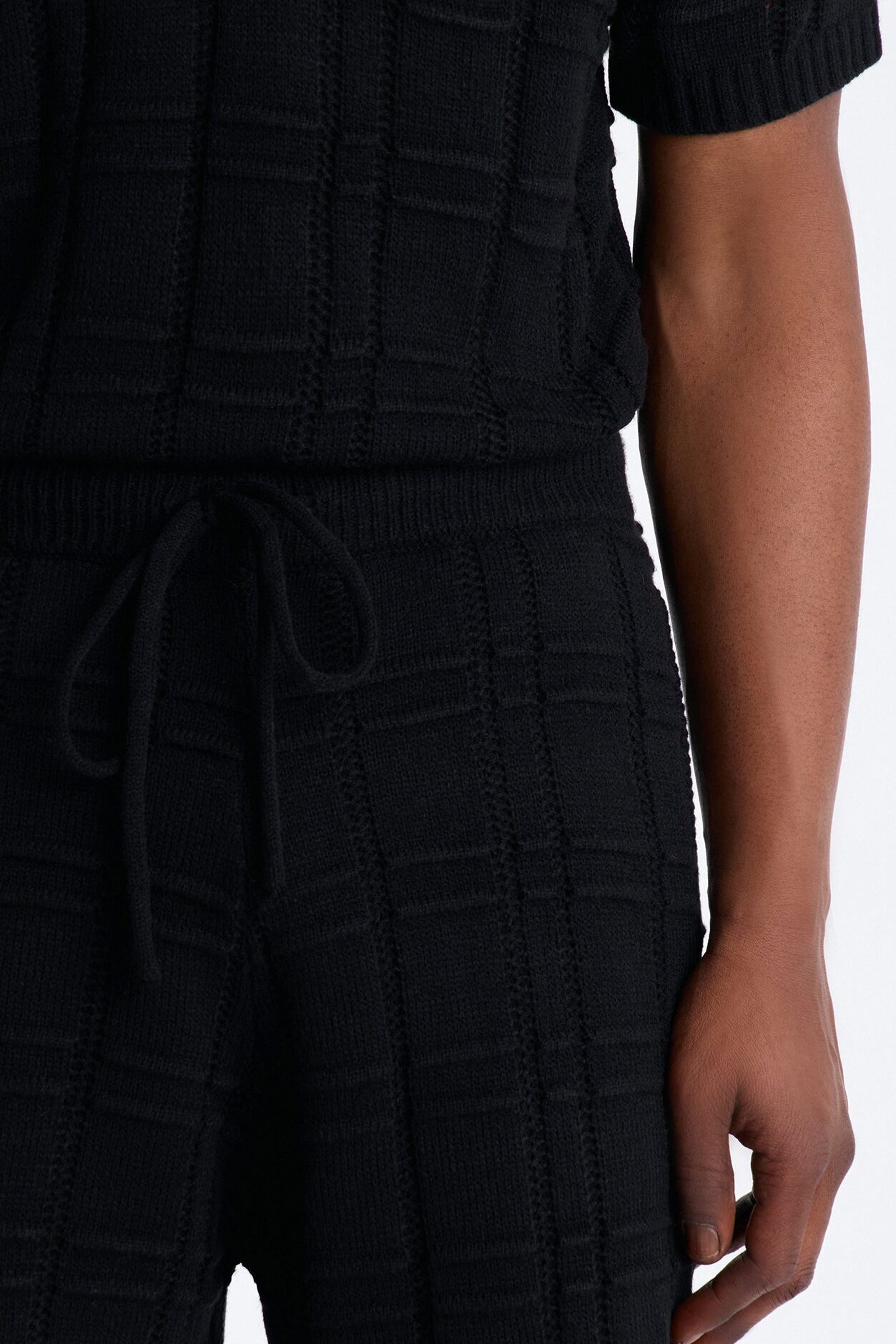 Relaxed Riviera Knit Short - Black