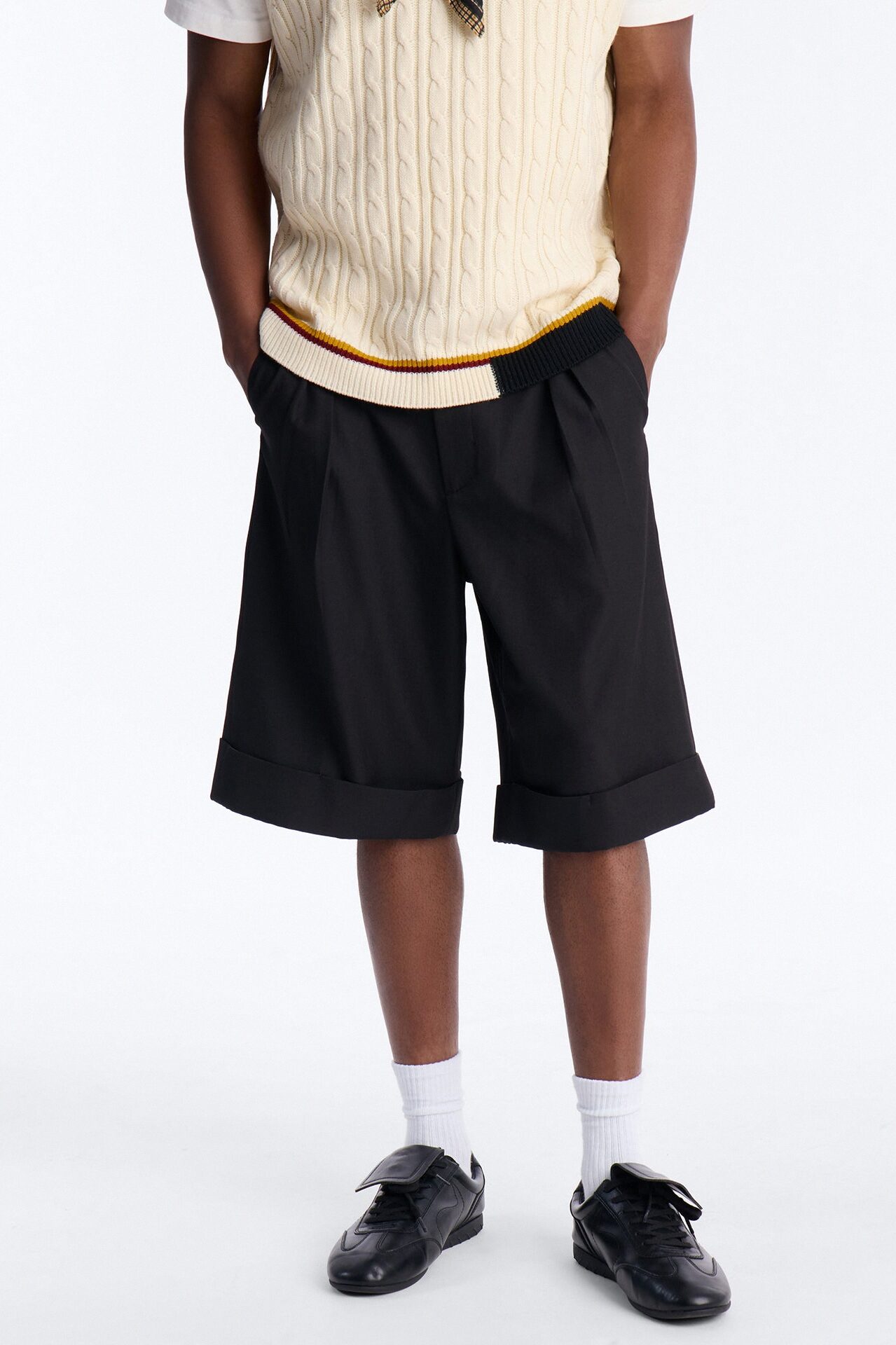 Baggy Forward Multipocket Workwear Short - Brown