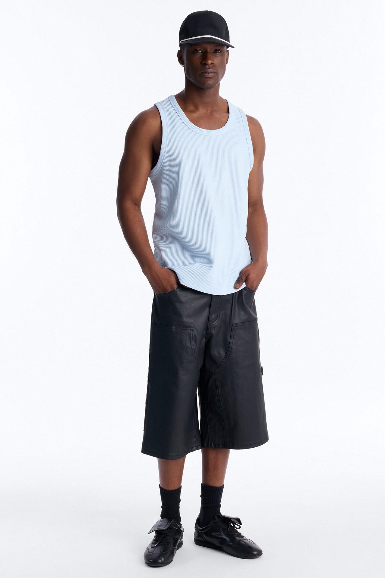 Show Up Tank Top - Light Blue