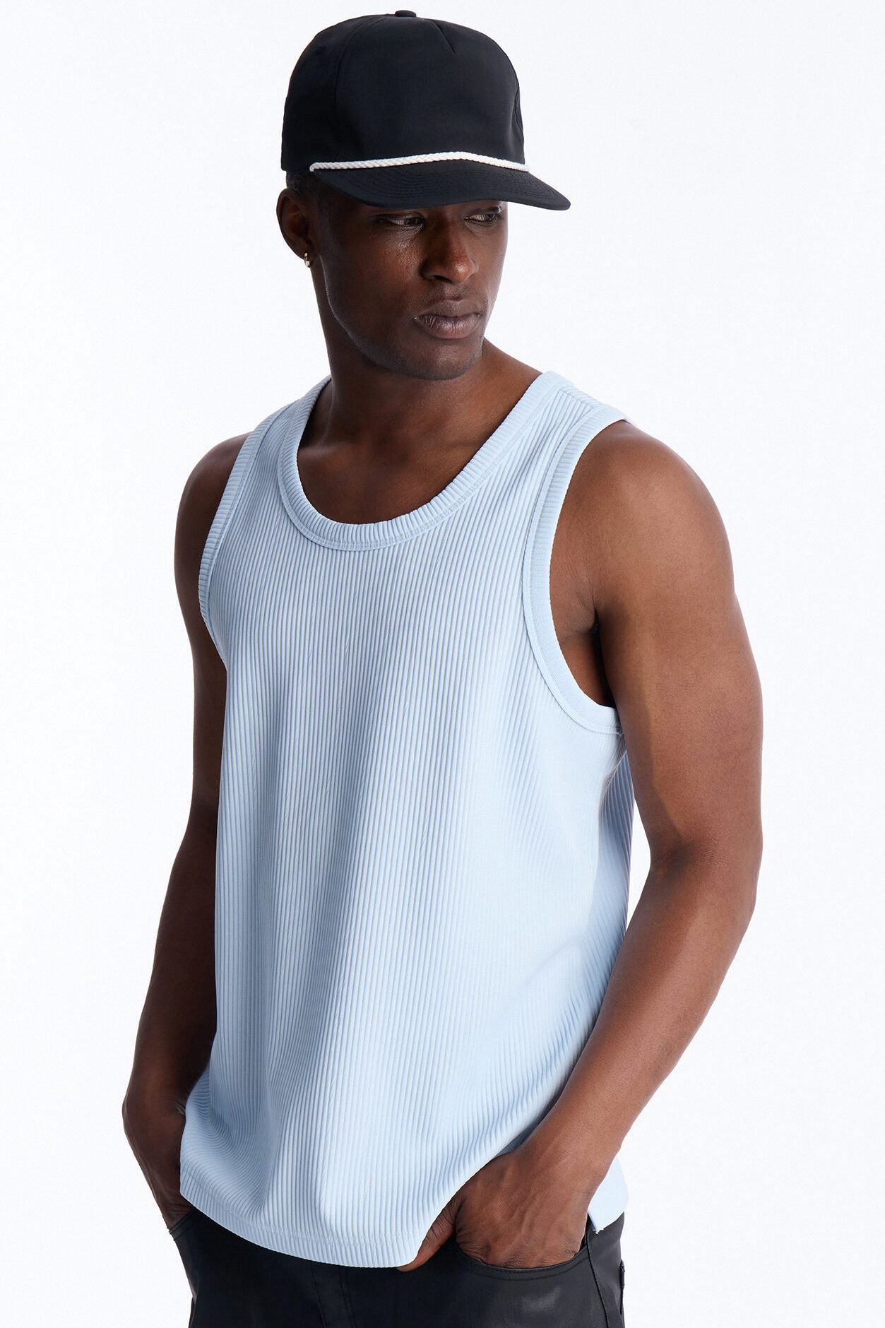 Show Up Tank Top - Light Blue