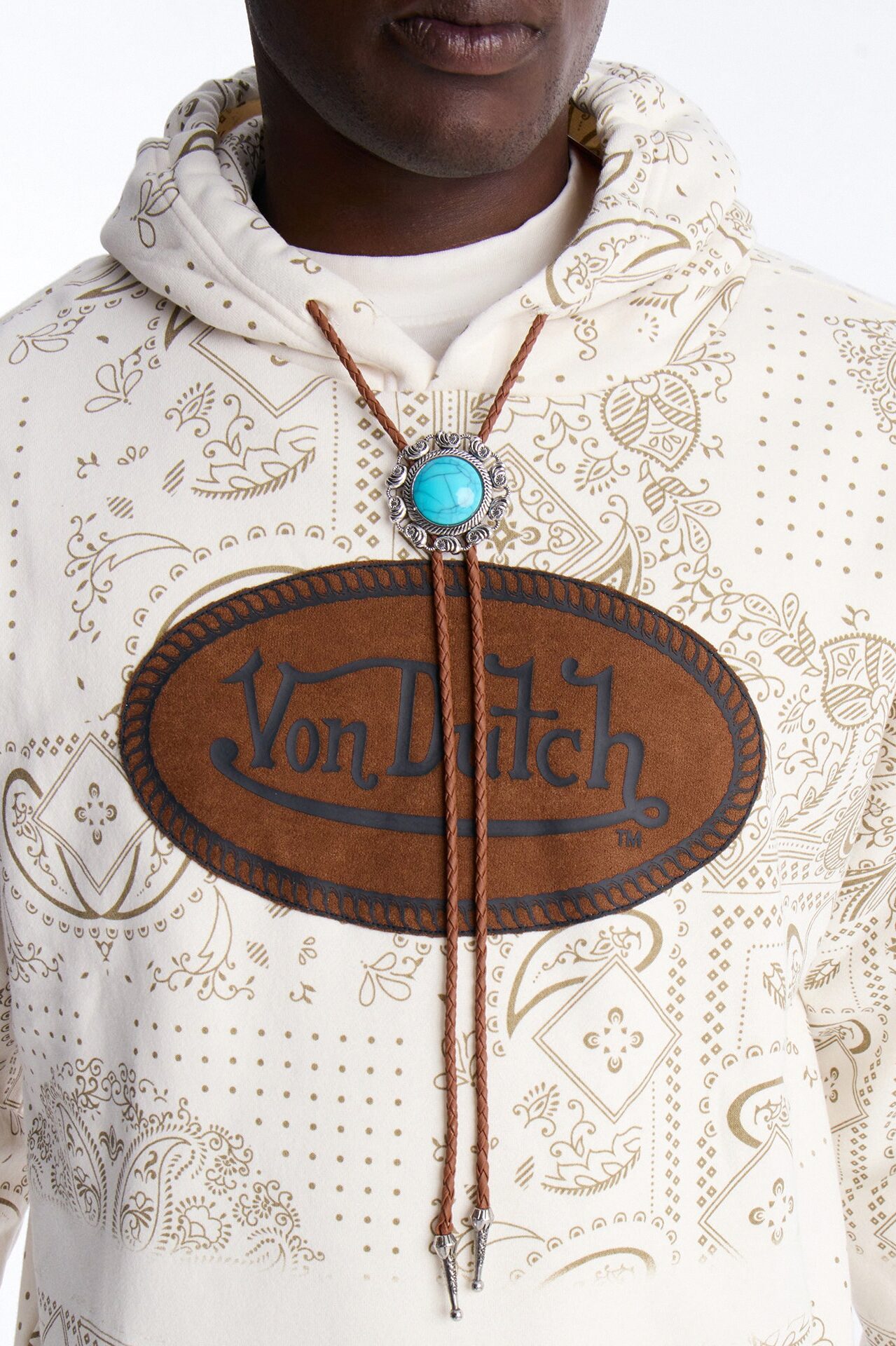 Von Dutch Rodeo Hoodie - Off White